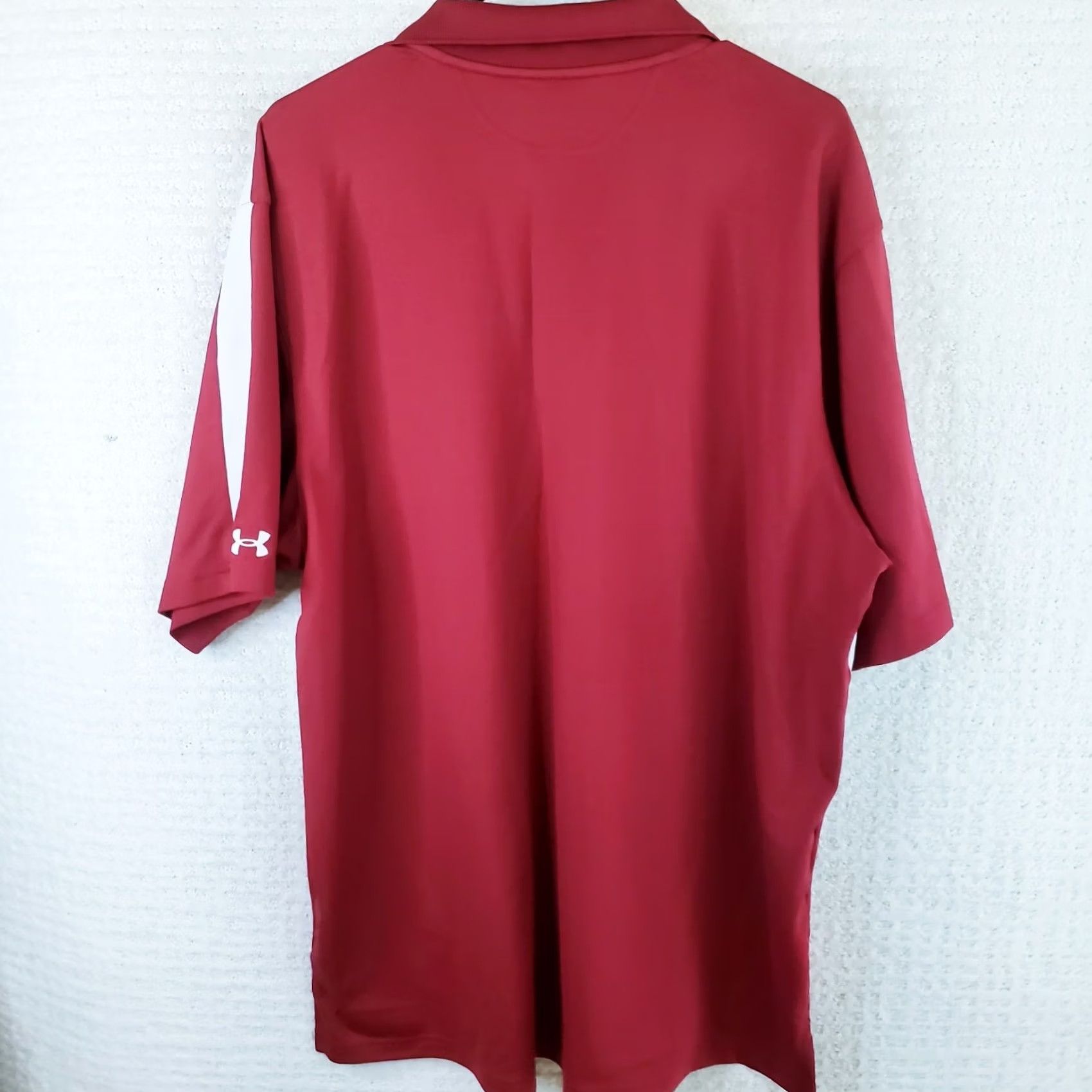 Under Armour Under Armour Polo Shirt Mens XL Red Performance University South Carolina Gamecocks Logo Shirt Sports Football Golf Walking Size US XL / EU 56 / 4 - 7 Thumbnail