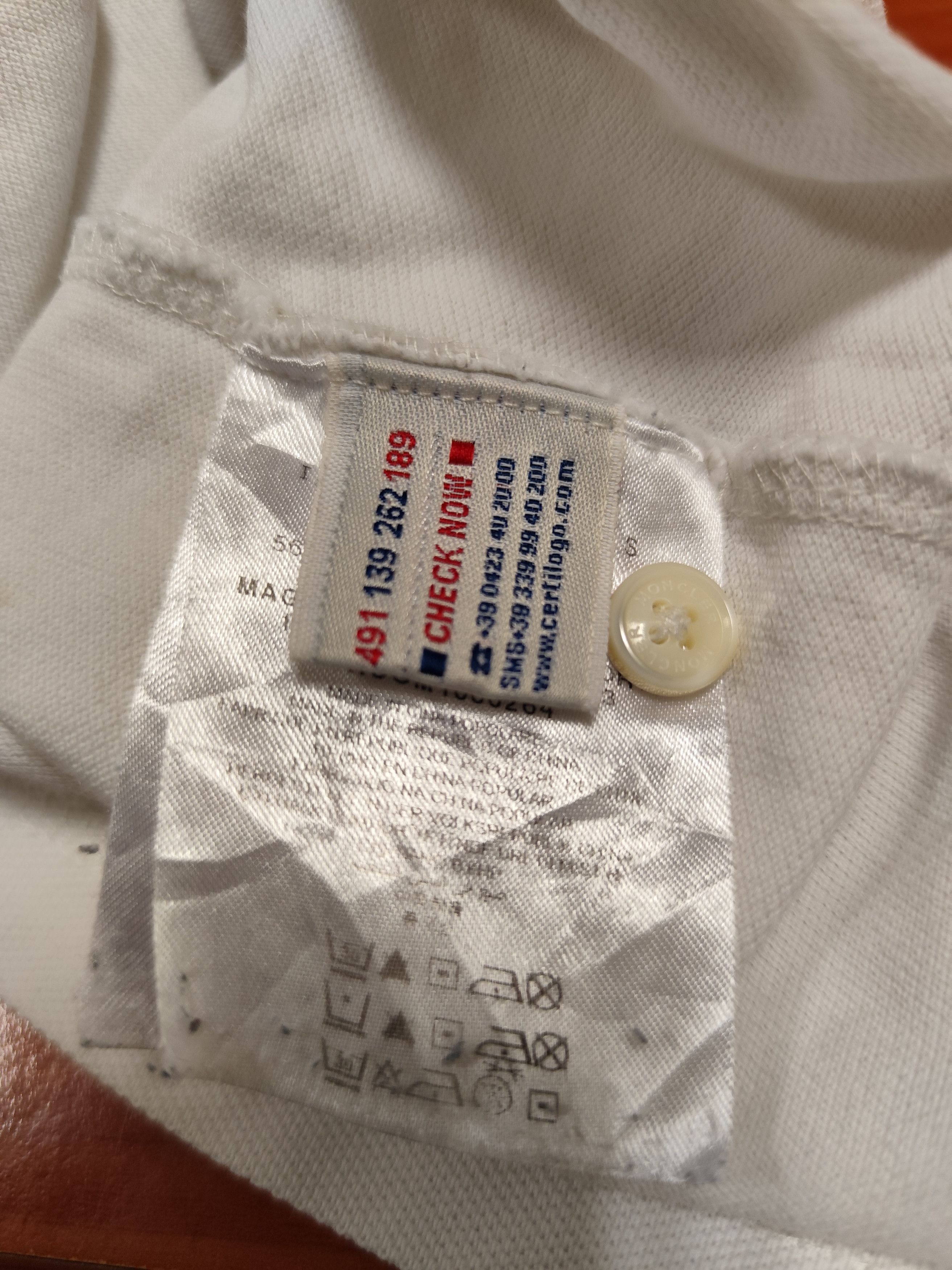 Moncler moncler polo shirt Size US S / EU 44-46 / 1 - 11 Thumbnail
