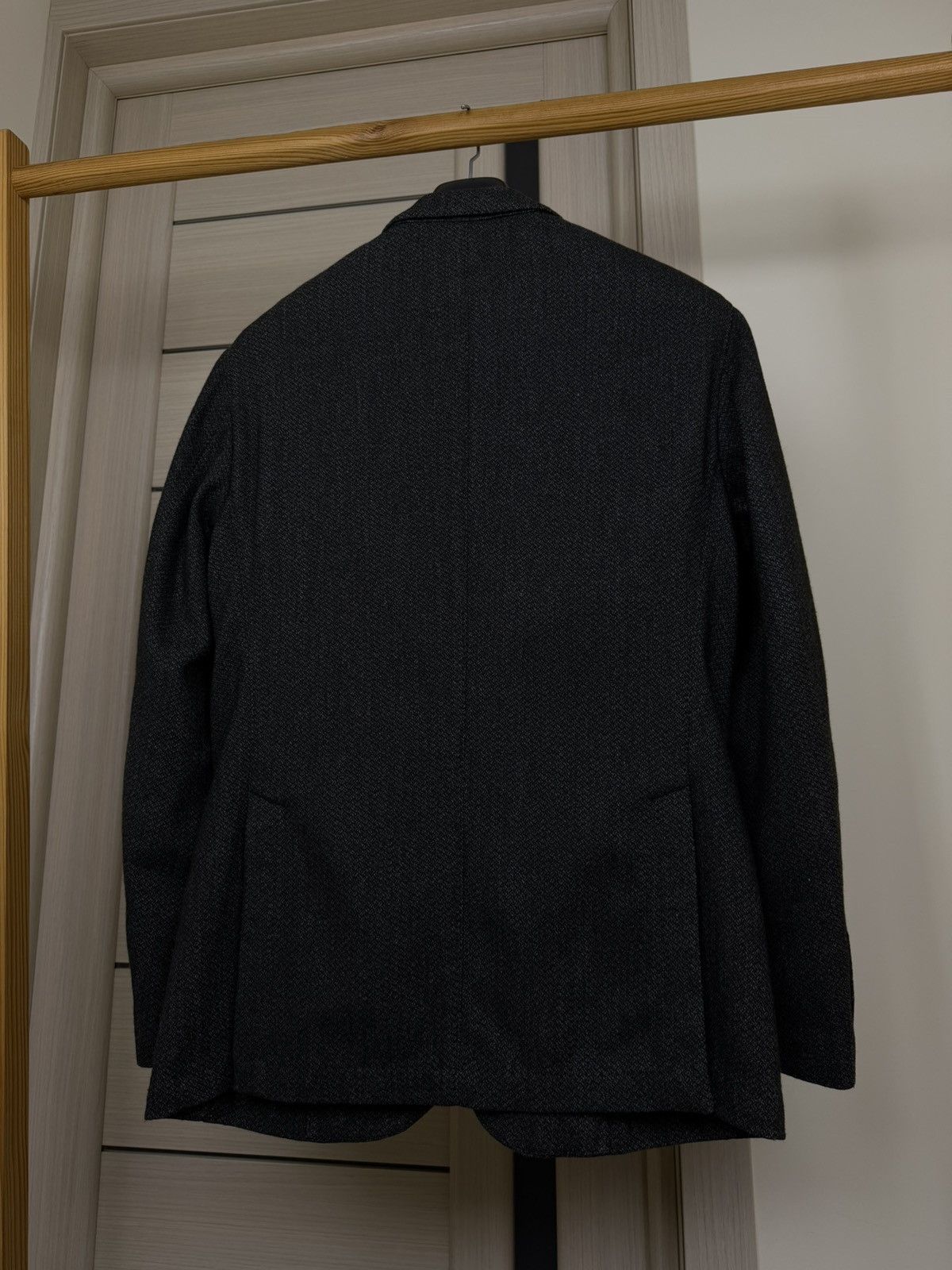 Other Rose and Born Lubiam unlined Mesh Wool Sport Blazer Jacket Size 50L - 10 Thumbnail