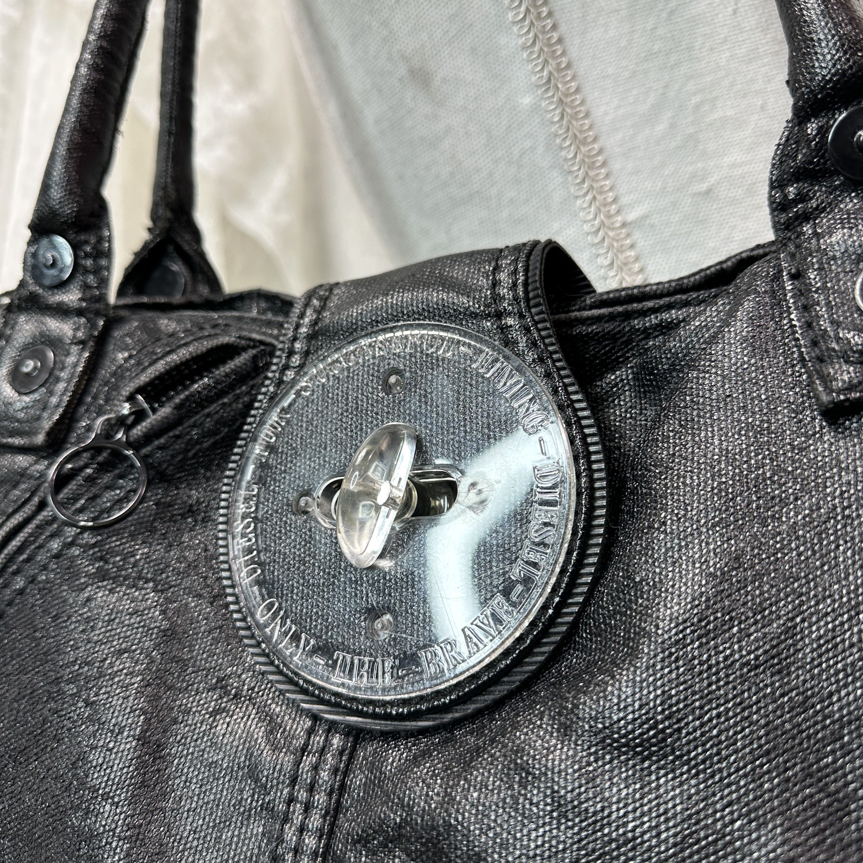 Diesel Vintage Diesel Transparent Turn Lock Shoulder Bag 00s Size ONE SIZE - 3 Thumbnail