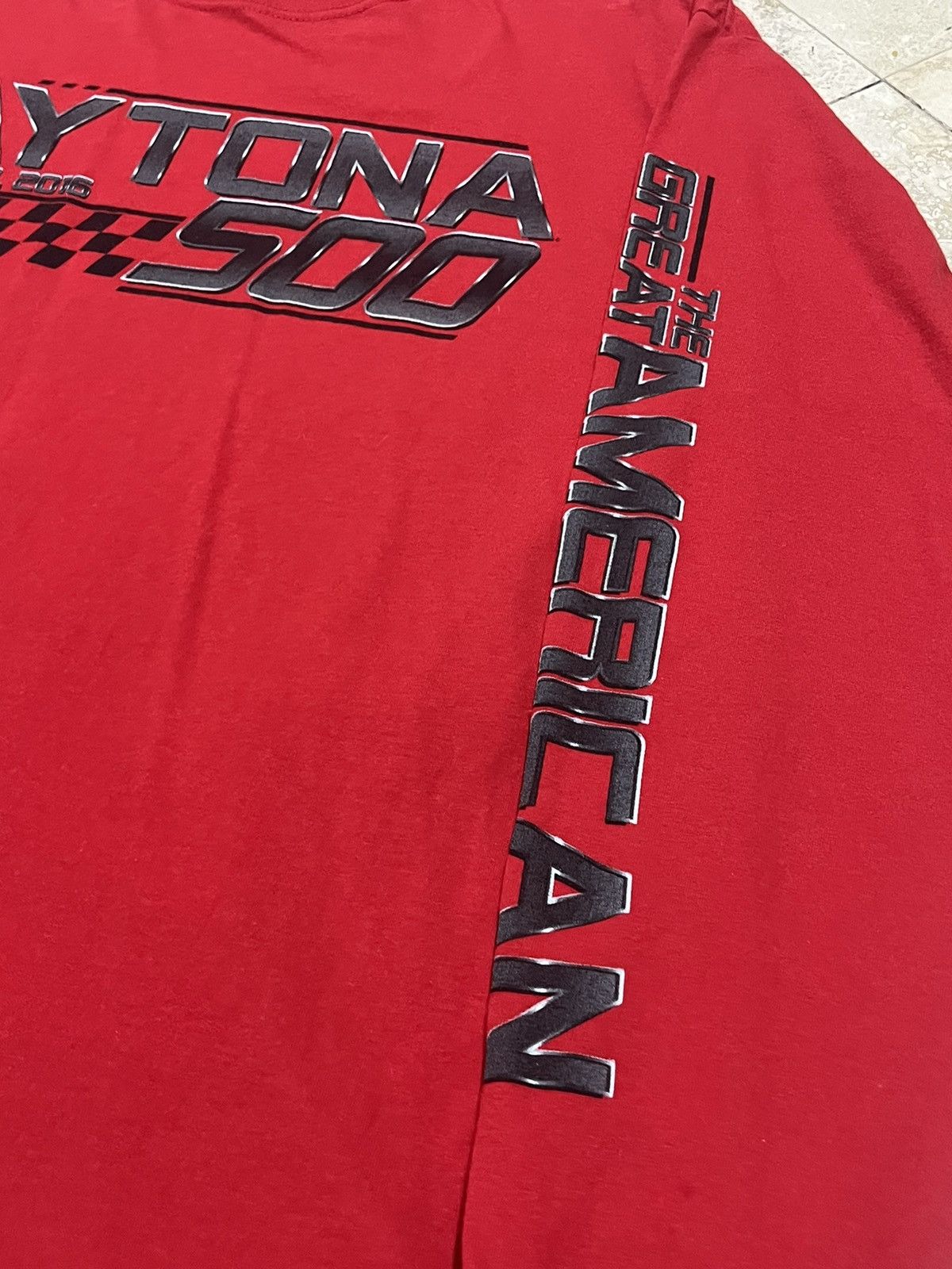 NASCAR Y2K NASCAR Daytona 500 Racing Long Sleeve Tee Size US L / EU 52-54 / 3 - 3 Thumbnail