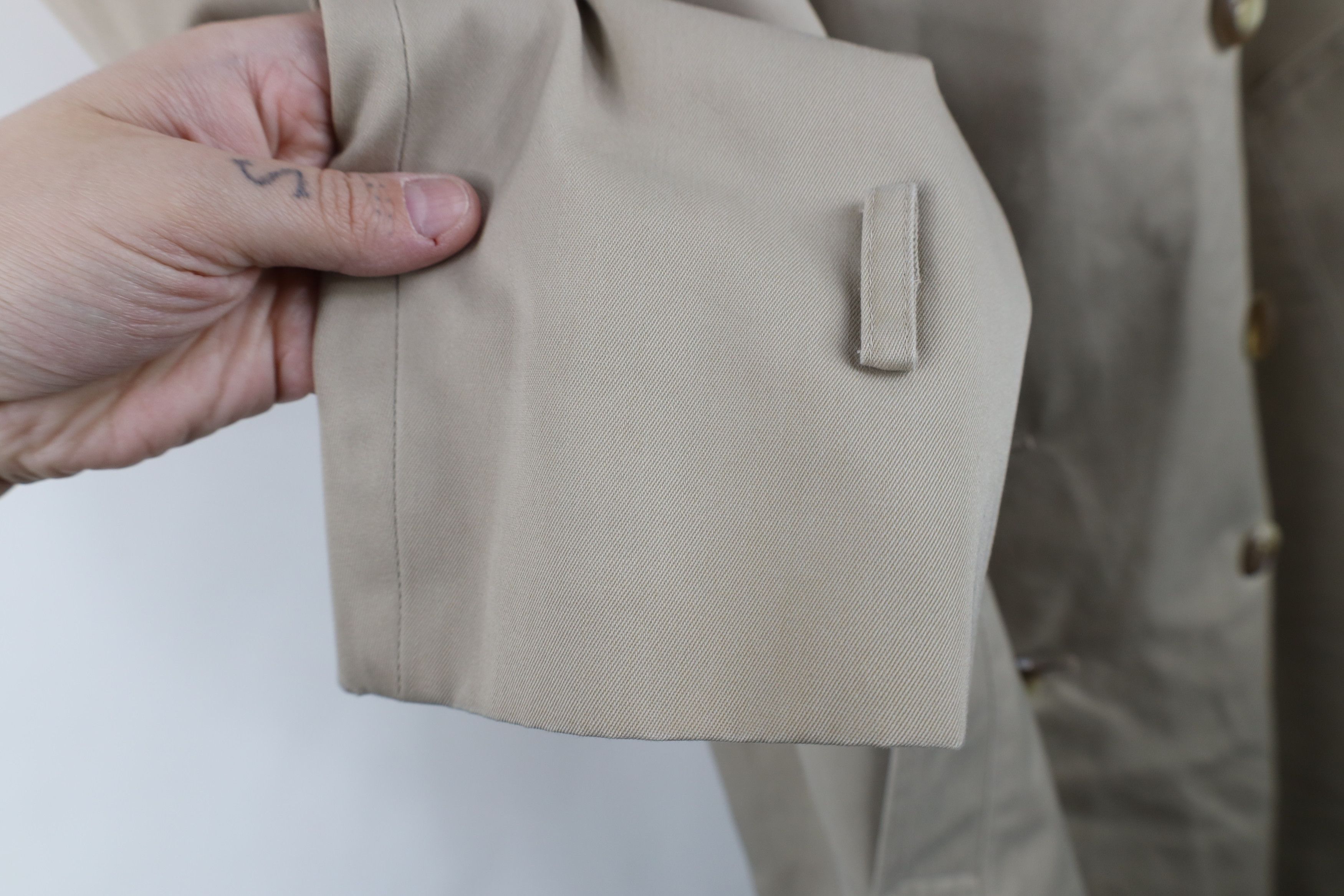 Vintage Vintage 80s 90s Streetwear Breasted Trench Coat Jacket Size US L / EU 52-54 / 3 - 7 Thumbnail