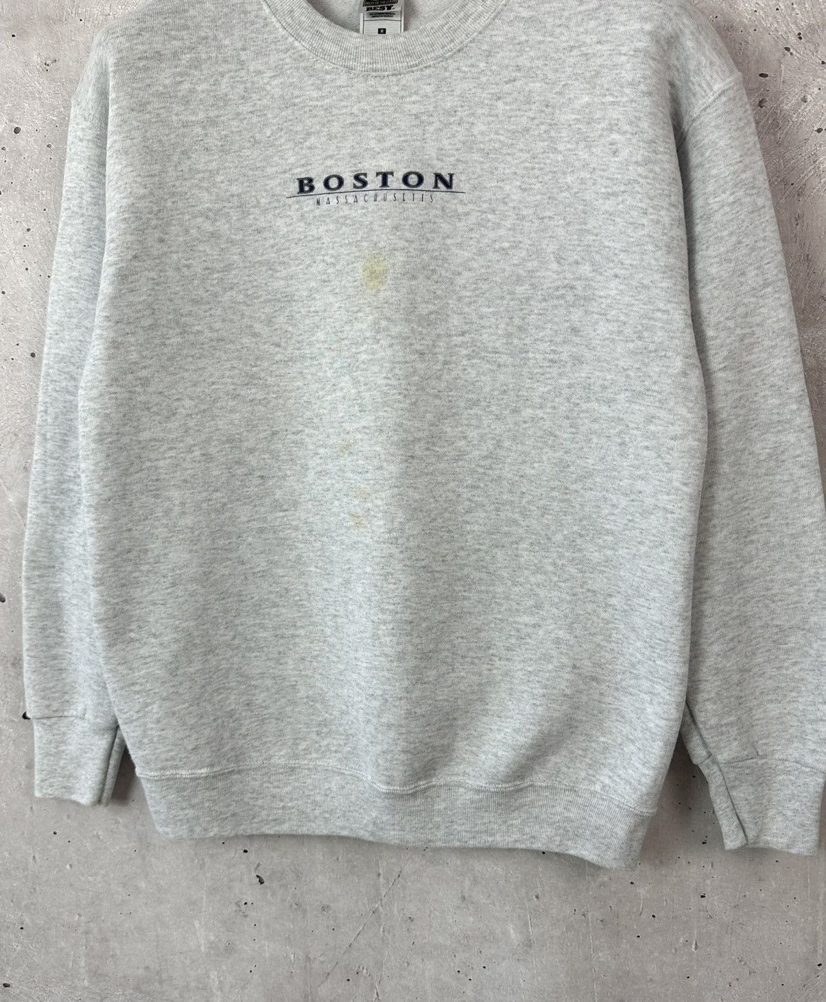 Other Vintage Fruit of The Loom Boston Grey Sweatshirt Size US M / EU 48-50 / 2 - 3 Thumbnail