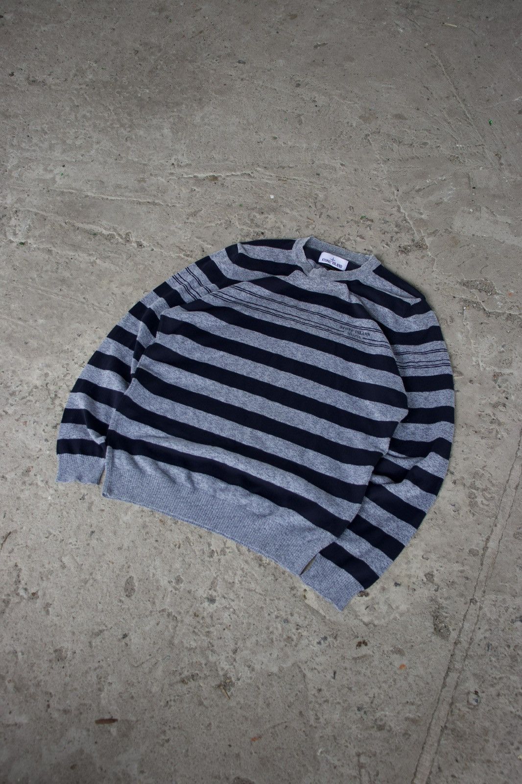 Stone Island Stone Island Striped Wool Knit Sweater Size US M / EU 48-50 / 2 - 5 Thumbnail