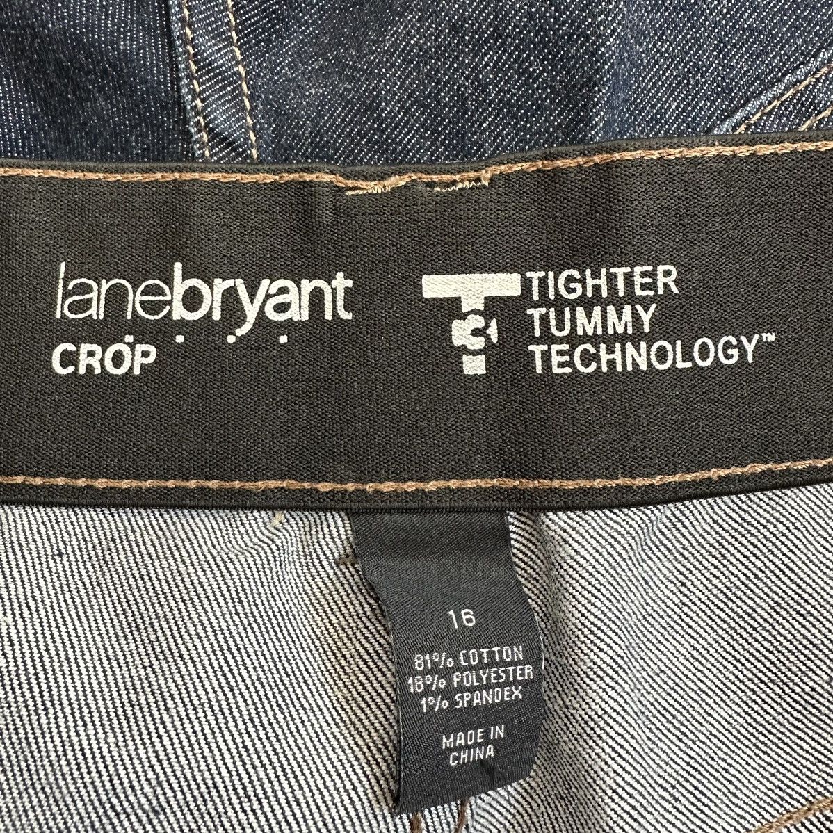 Other Lane Bryant Tighter Tummy Technology Crop Pants Size 38" / US 16 / IT 52 - 9 Thumbnail