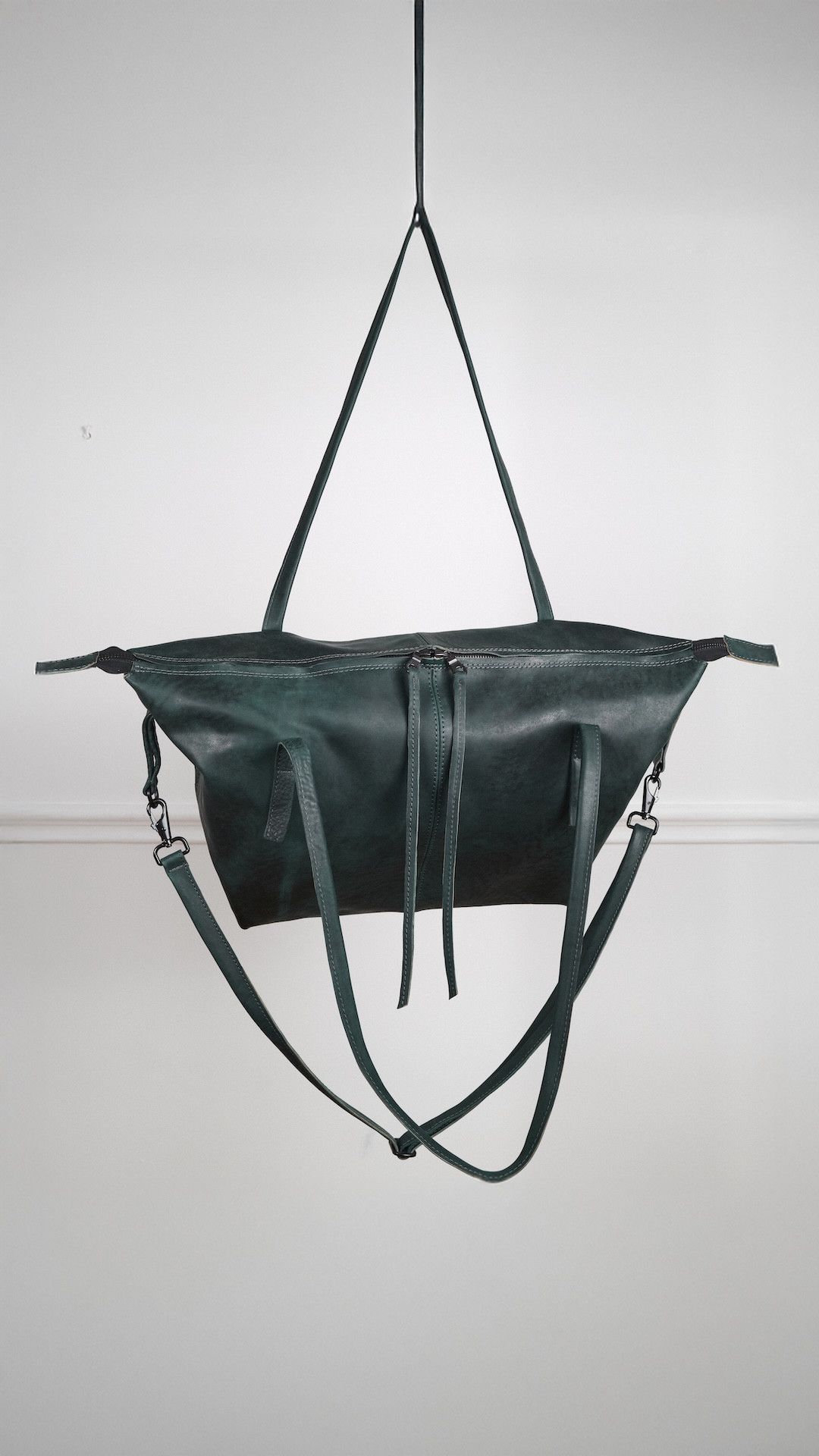 Other BORIS WAXED HORSE LEATHER BAG Size ONE SIZE - 8 Thumbnail
