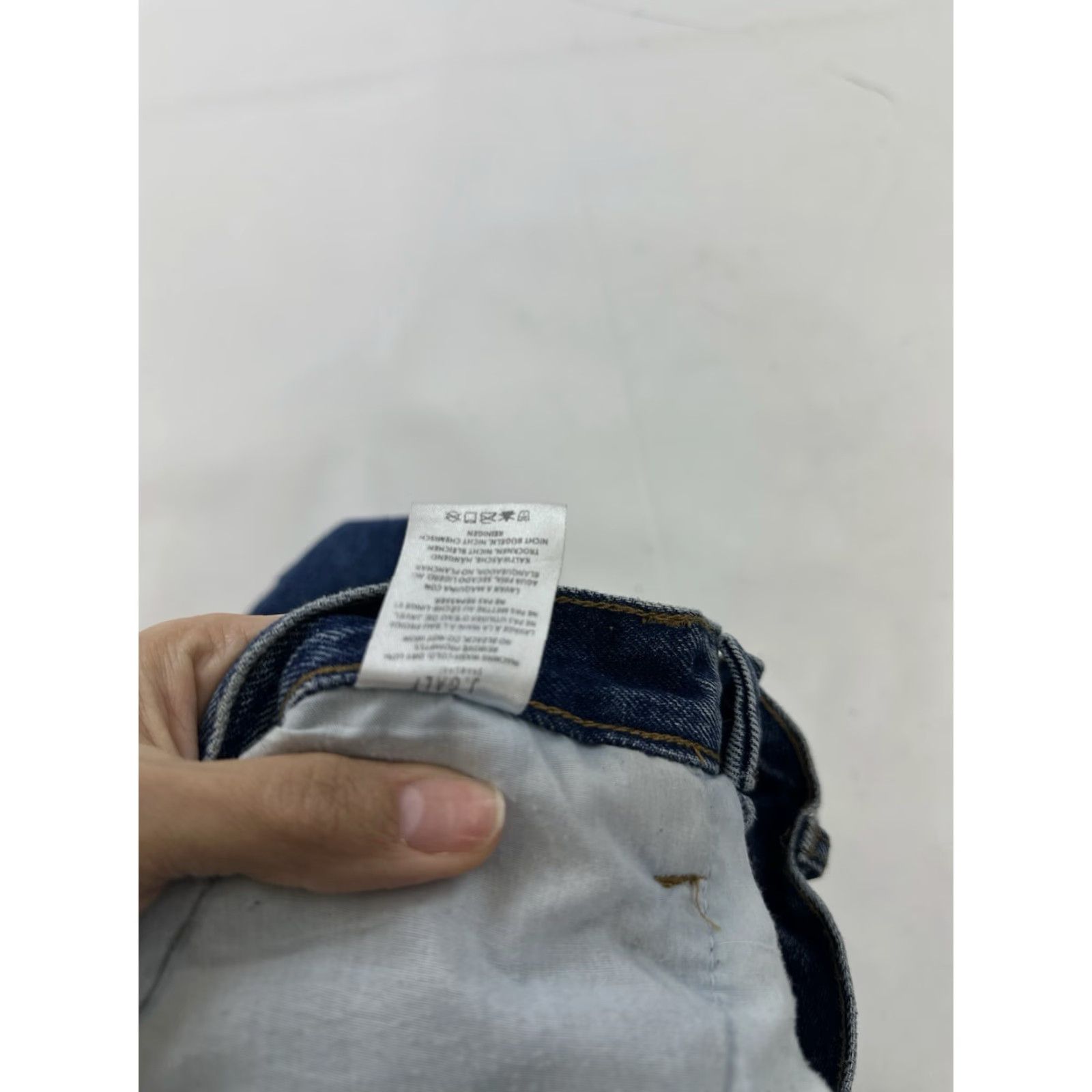 Vintage VINTAGE J.Galt Women's Jeans Bootcut Mid Rise Dark Wash Denim Size M Medium Blue Pants Women Size 32" / US 10 / IT 46 - 7 Thumbnail