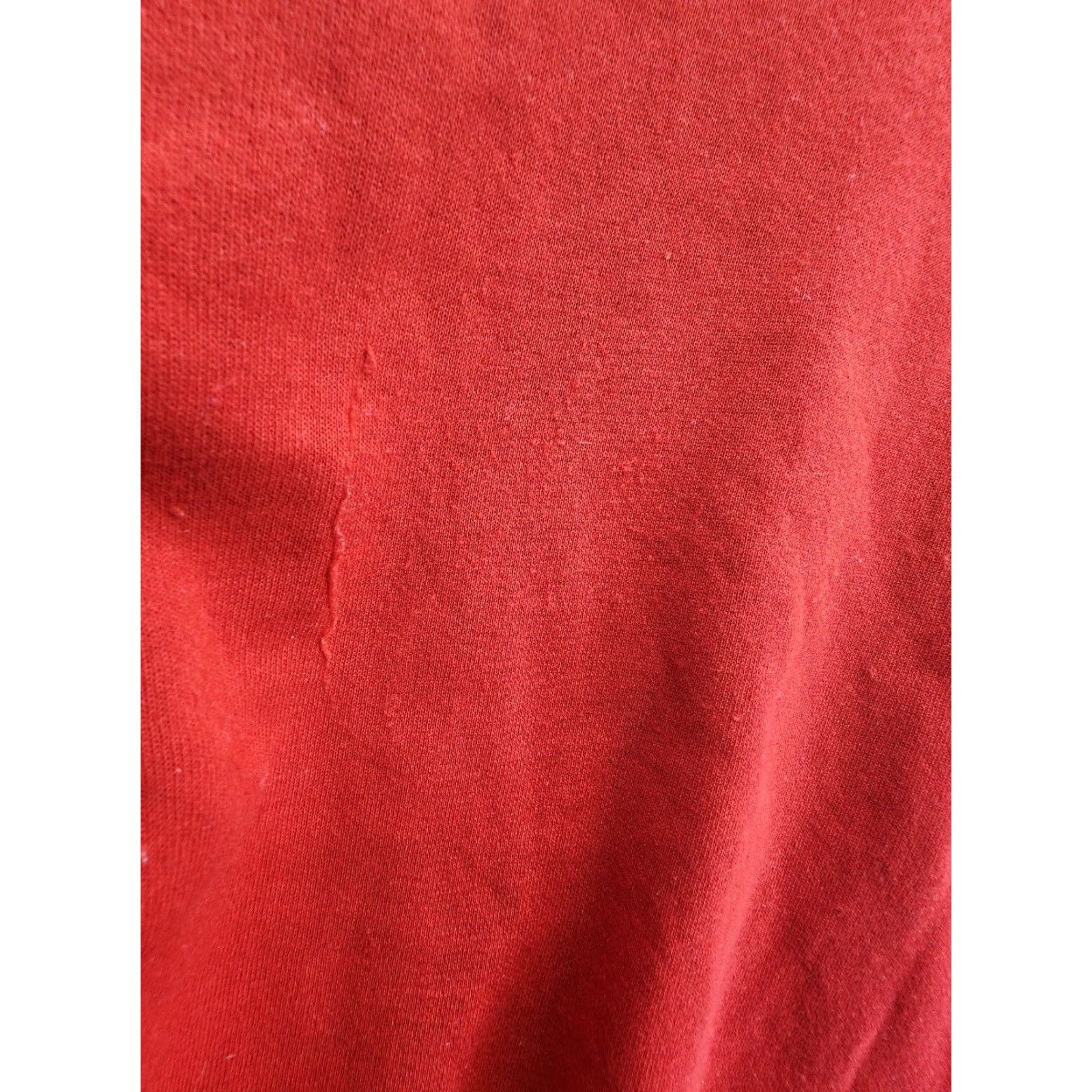 Jerzees VINTAGE Jerzees Red Blank Crewneck Sweatshirt M Unisex Distressed Sweatshirt Crewneck US Cross Training Mens Womens Girls Boys Size US M / EU 48-50 / 2 - 7 Thumbnail