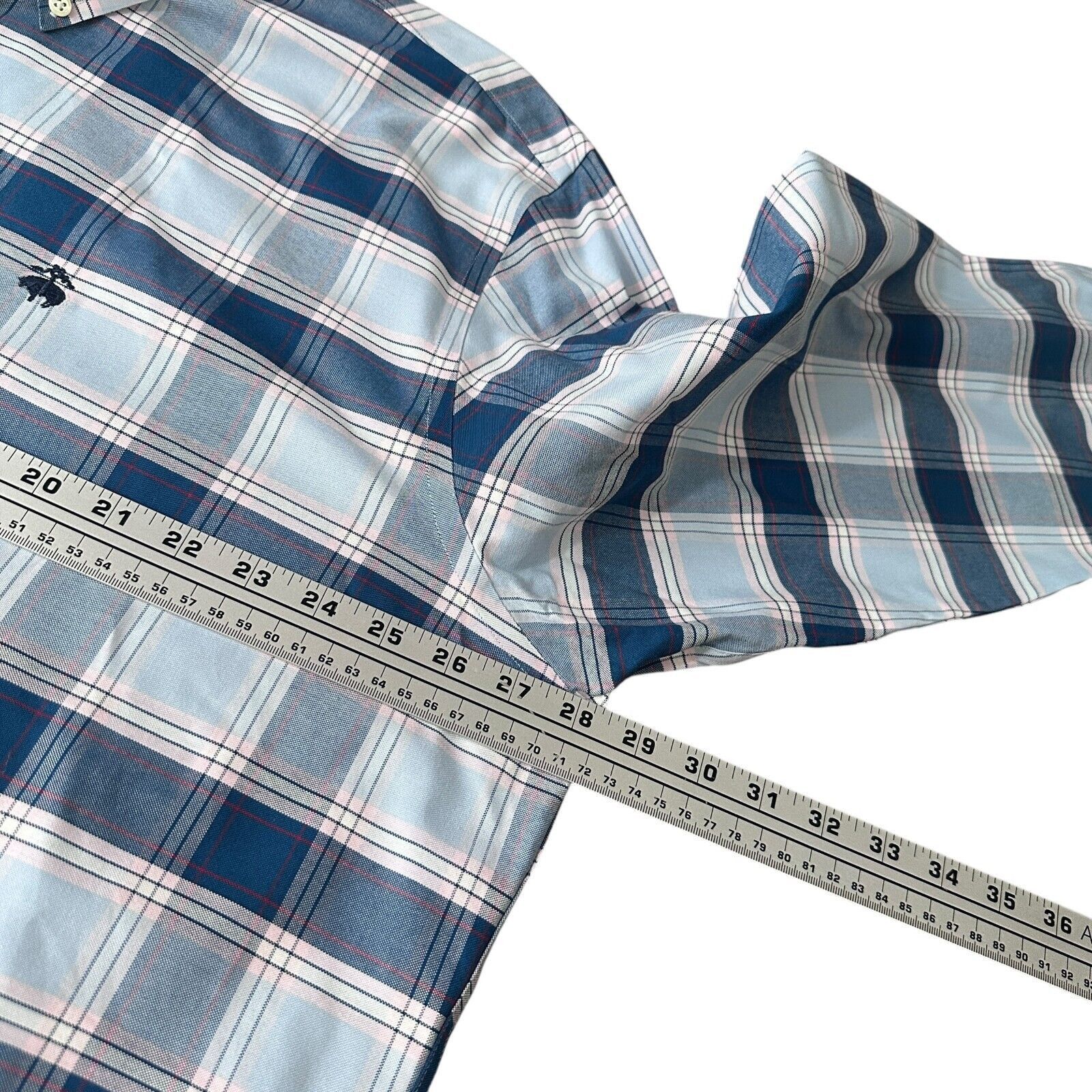 Brooks Brothers Brooks Brothers Oxford Shirt Men 2XL Blue Cotton Button Down Size US XXL / EU 58 / 5 - 7 Thumbnail