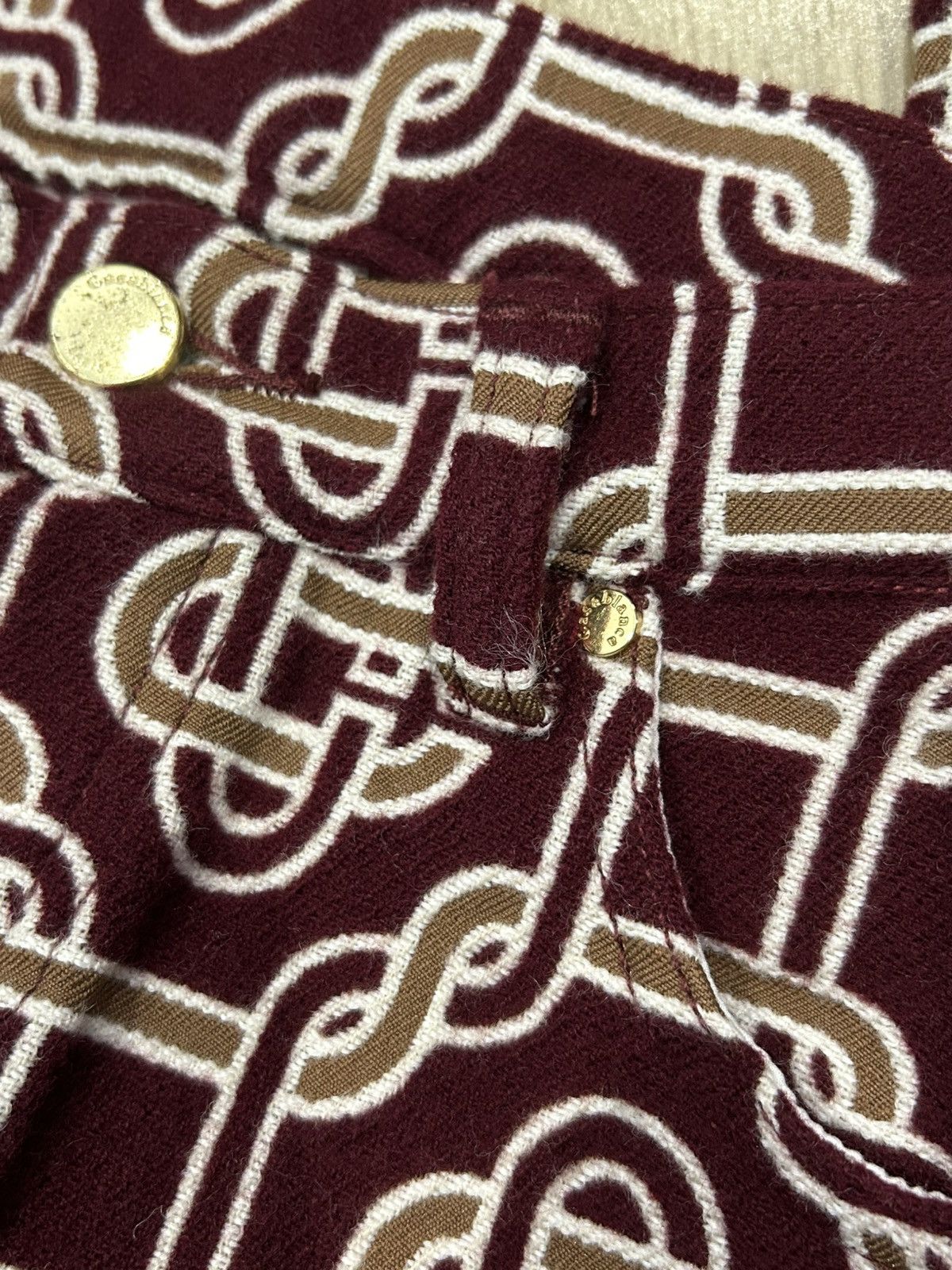 Casablanca CASABLANCA MONOGRAM JACQUARD PRINTED PANTS Size US 28 / EU 44 - 4 Thumbnail