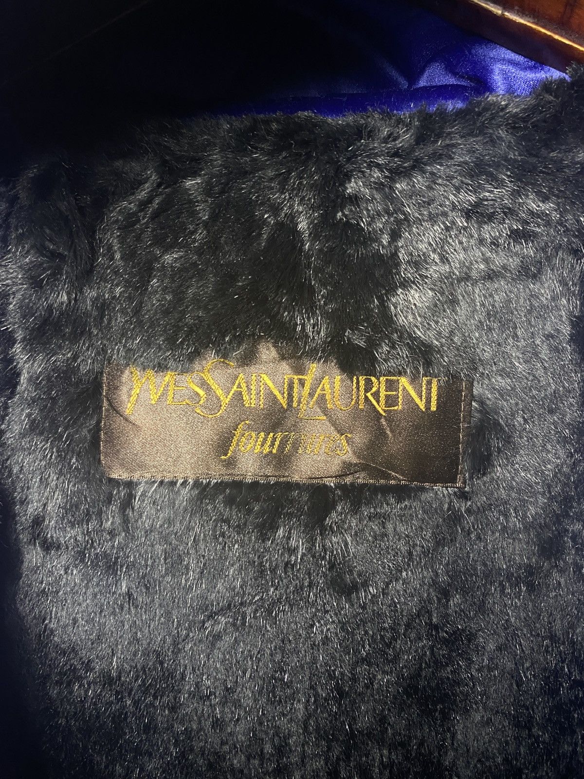 Saint Laurent Paris × Yves Saint Laurent Yves Saint Laurent Fourrures Vintage Fur Plus Lining Size US L / EU 52-54 / 3 - 7 Thumbnail
