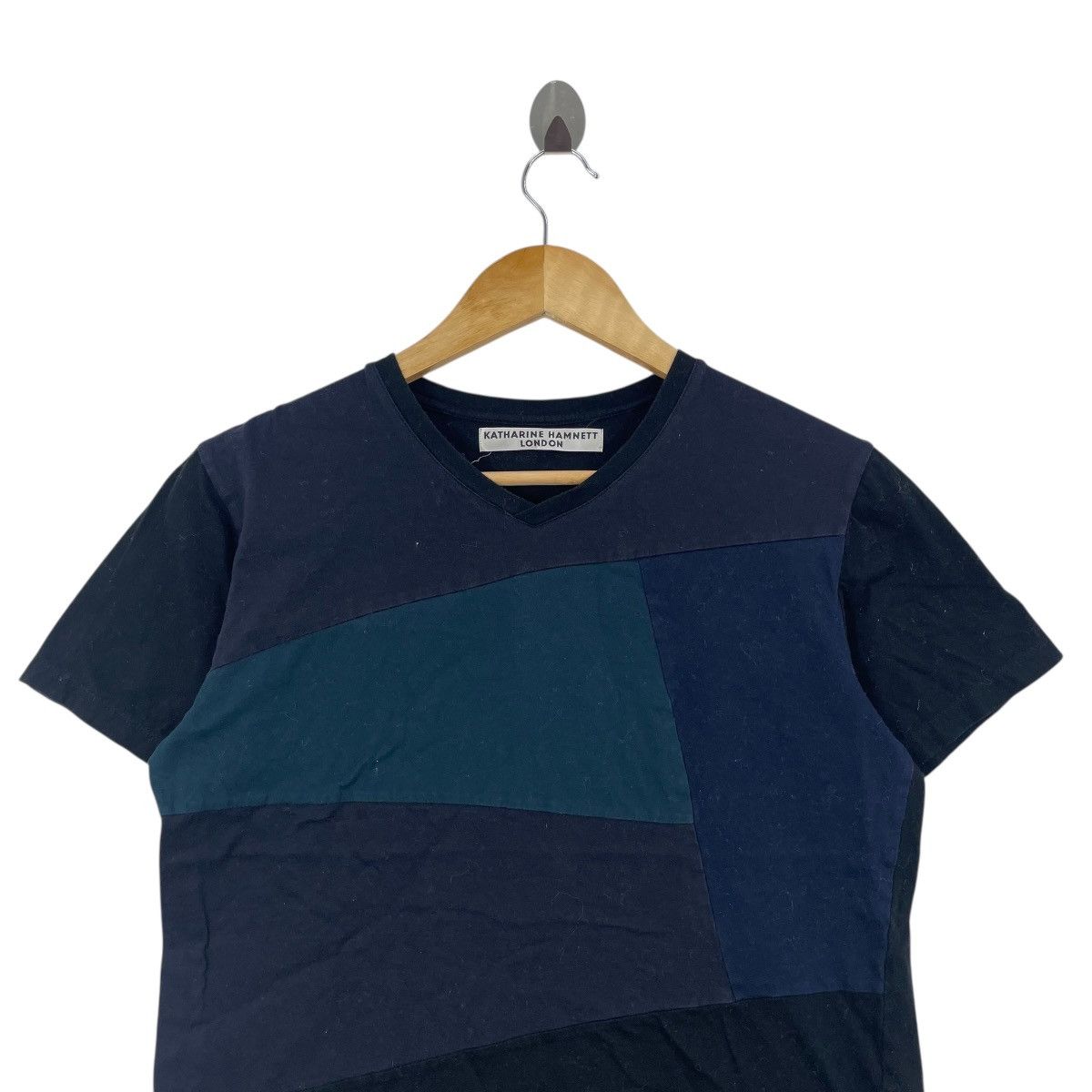 Katharine Hamnett London Vintage Katharine Hamnett London Patchwork Tshirt Size US S / EU 44-46 / 1 - 3 Thumbnail
