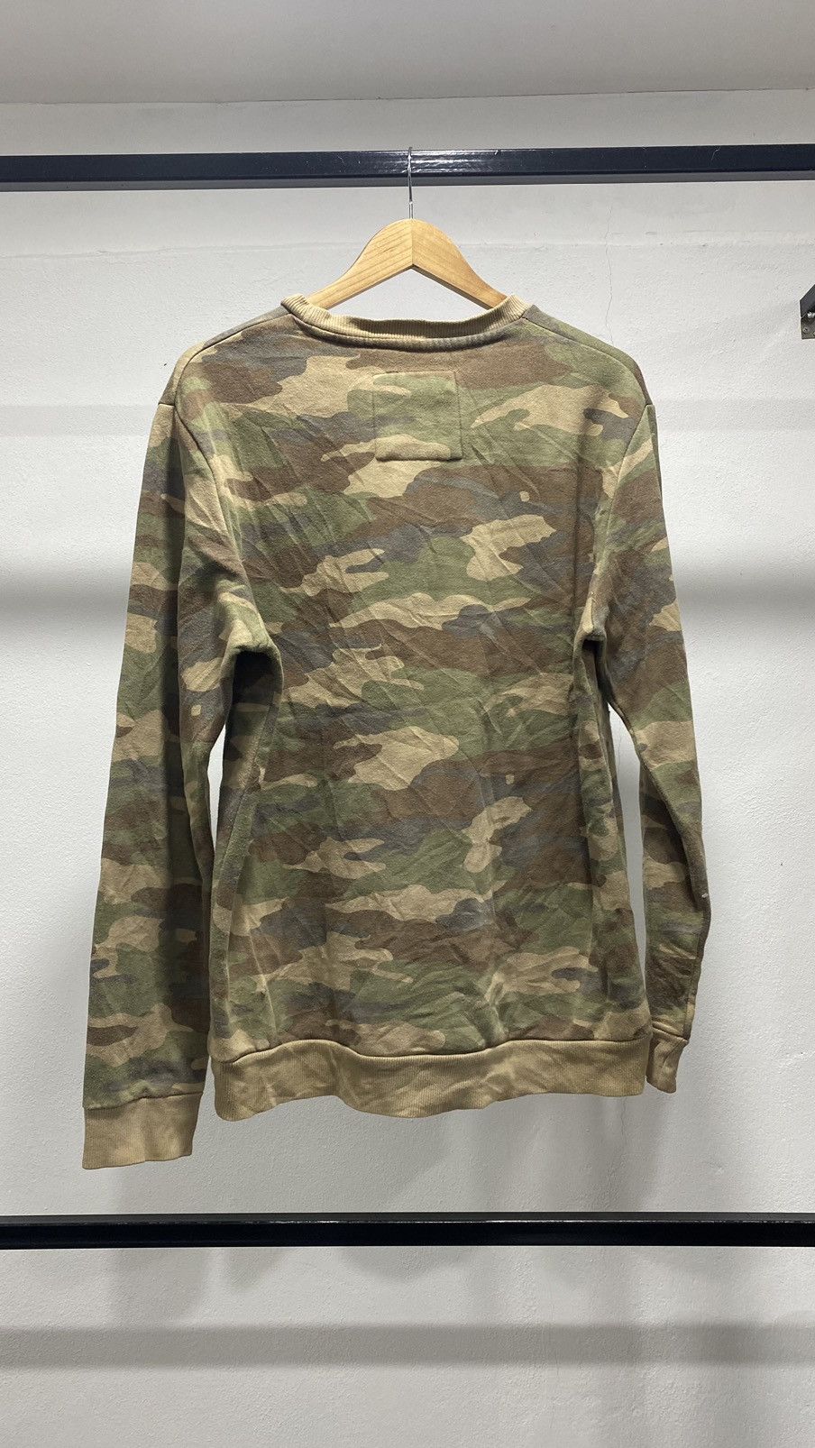 Vintage ‼️FINAL DROP‼️Army Military Sweater Camo Size US L / EU 52-54 / 3 - 8 Thumbnail