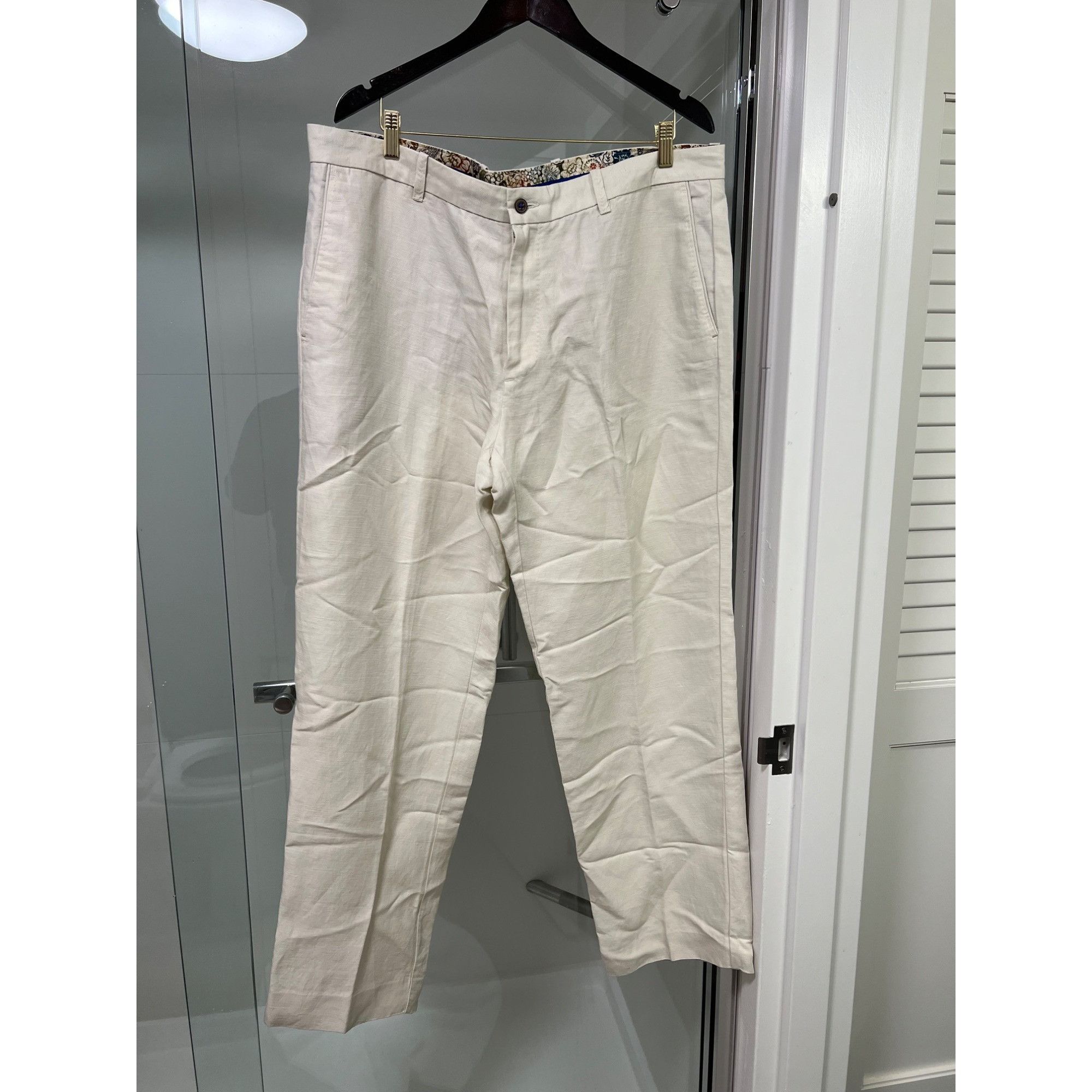 Tommy Bahama Tommy Bahama Linen Blend Pants - Size 40x32 Size US 40 / EU 56 - 1 Thumbnail