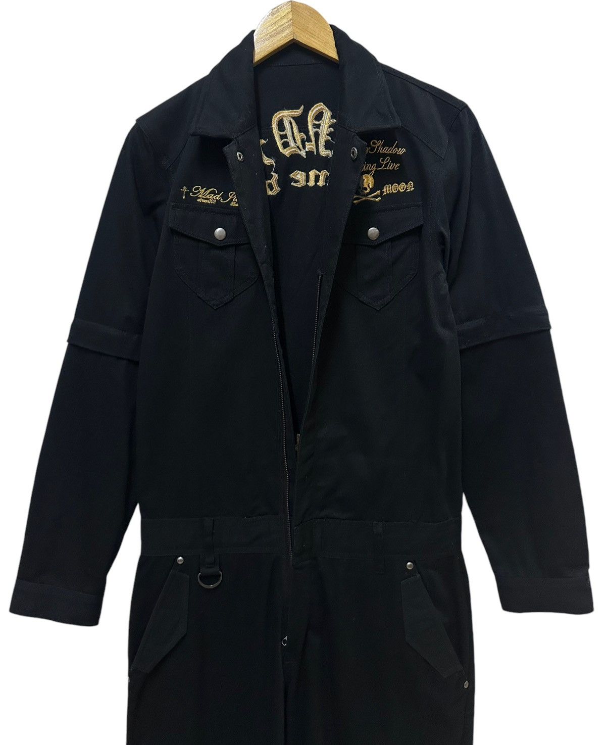 Hysteric Glamour × If Six Was Nine × Japanese Brand RARE ‼️ Crossbones Swarovski Big Logo Cargo Overall Size US S / EU 44-46 / 1 - 7 Thumbnail