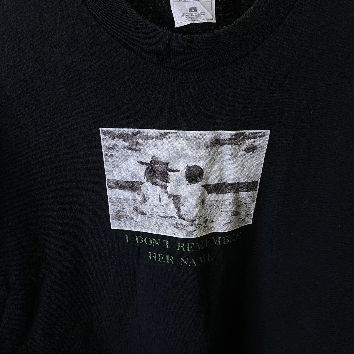 Vintage Vintage 1990s I Dont Remember Her Name T Shirt Size US L / EU 52-54 / 3 - 2 Thumbnail