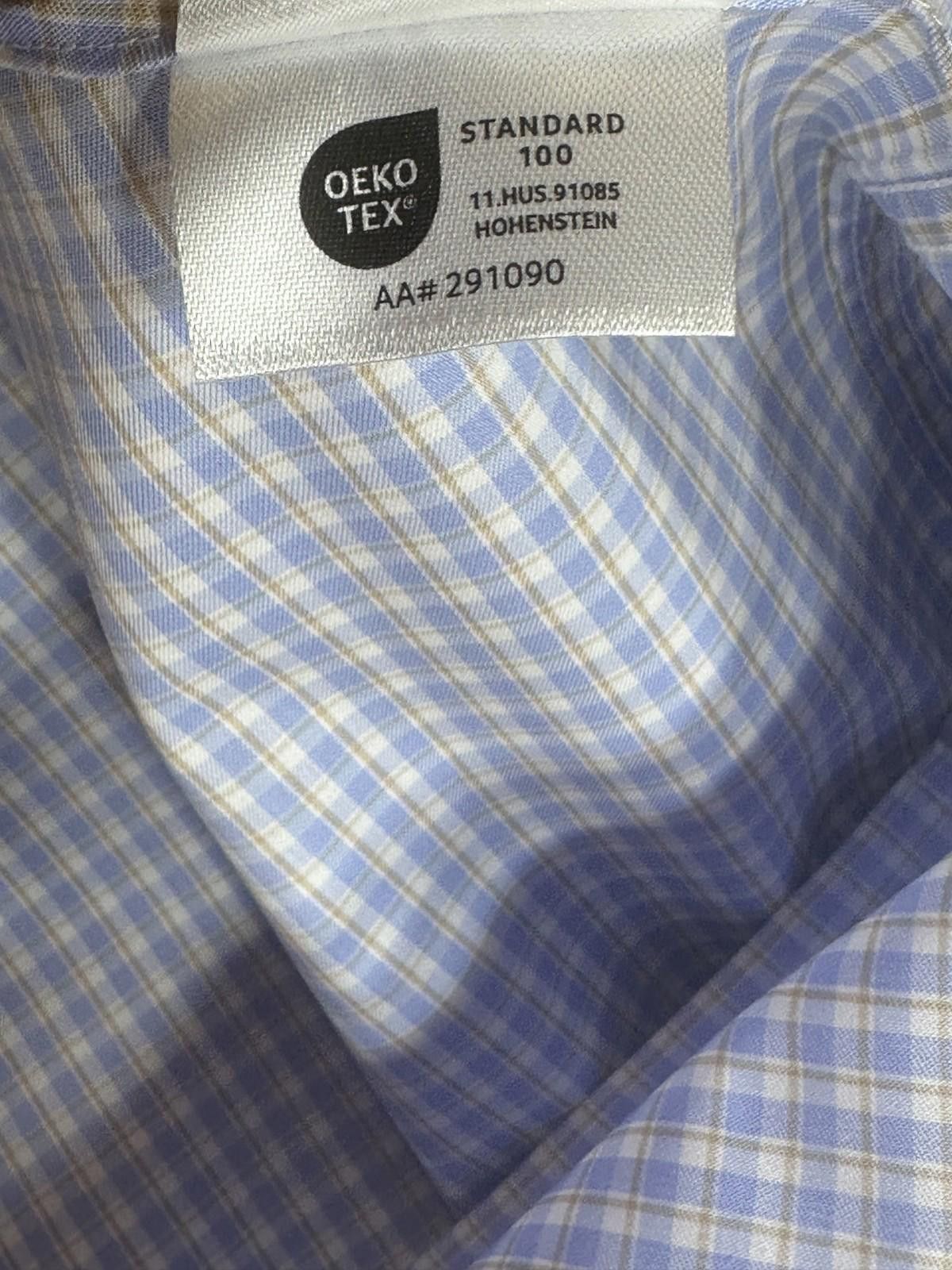 Michael Kors Michael Kors Regular Fit Comfort Stretch Shirt Blue Mens 2XL Size US XXL / EU 58 / 5 - 6 Thumbnail