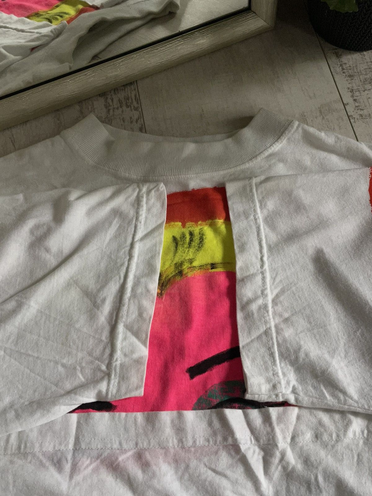 Vintage Vintage 90’s Marilyn Monroe T-Shirt Art Face RARE Size US M / EU 48-50 / 2 - 8 Thumbnail