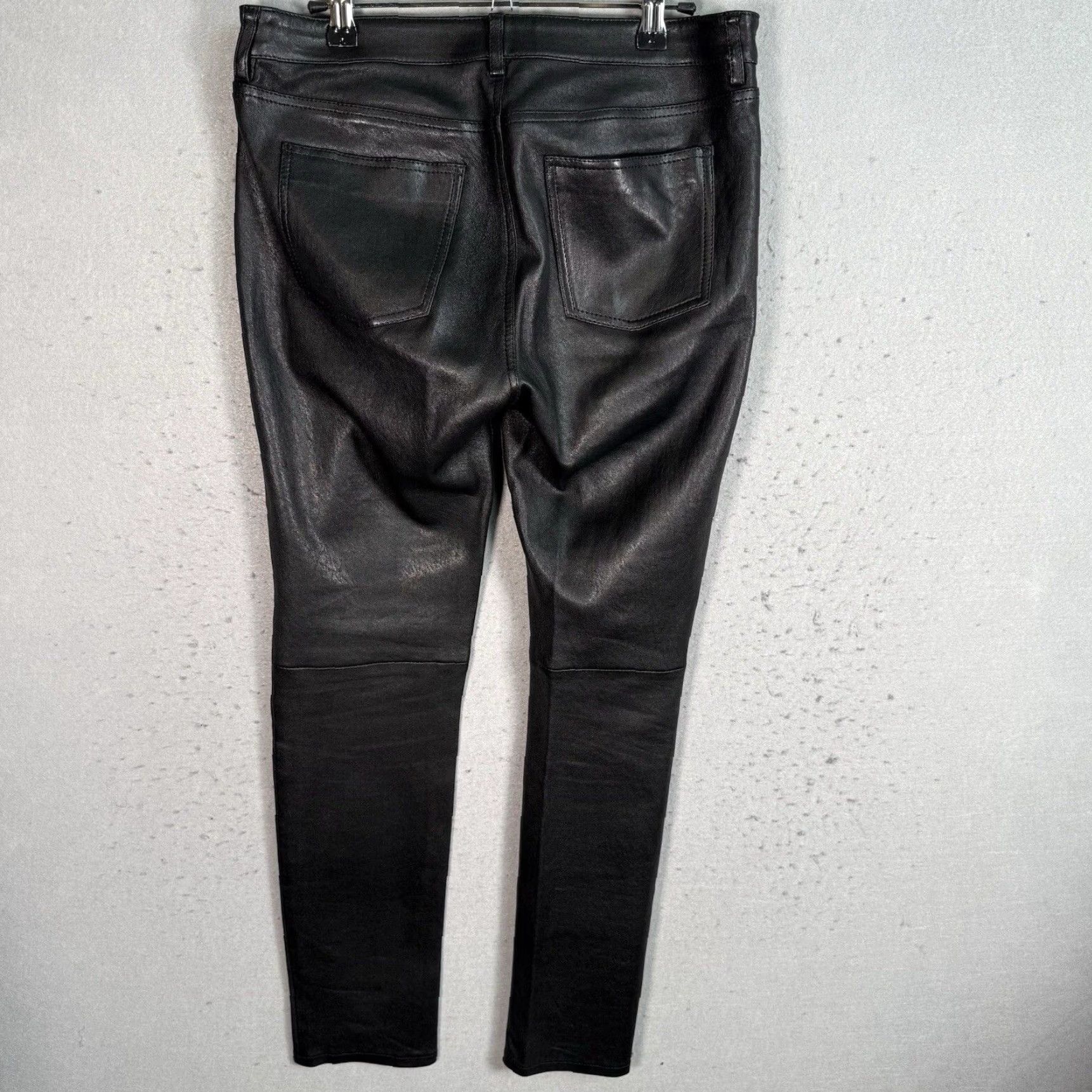 Acne Studios VINTAGE Acne Studios Faux Leather Pants Mens Adult 30 x 28 Black Skinny Fit Womens Mens? Size US 30 / EU 46 - 7 Thumbnail