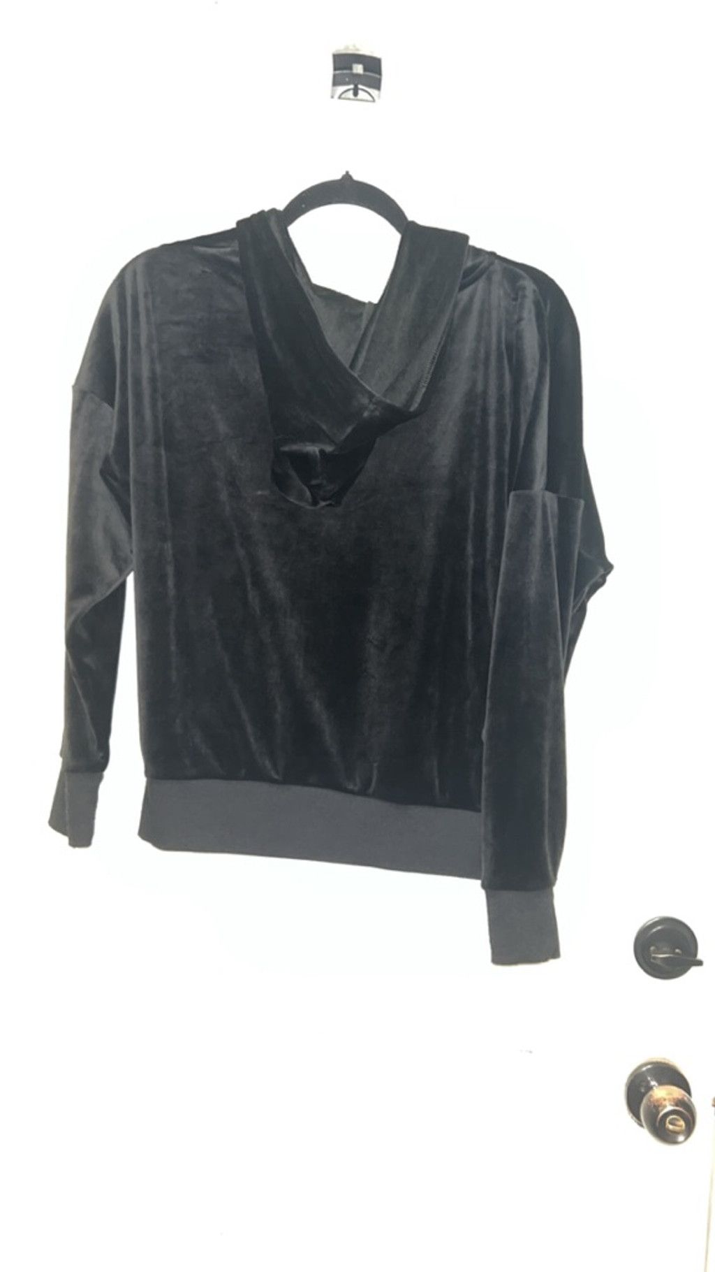 Other Women's Felina Black Velour Track Pants & Joggers Set Size L Size 33" - 6 Thumbnail
