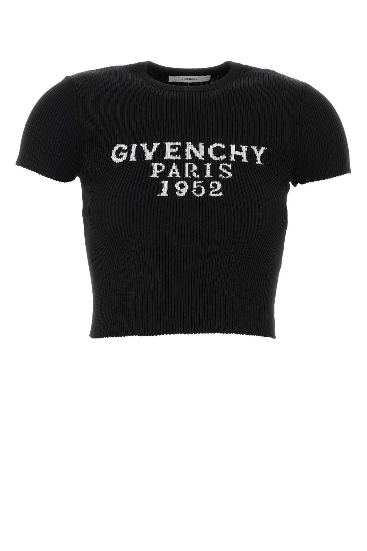 Givenchy Black Polyester T-Shirt Size M / US 6-8 / IT 42-44 - 1 Thumbnail