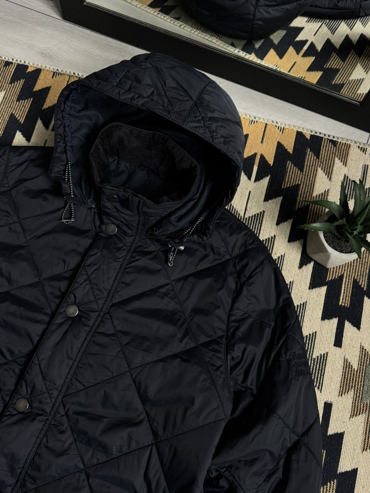 Barbour Vintage Barbour Land Rover Defender Holmby Quilted Jacket Size US M / EU 48-50 / 2 - 6 Thumbnail