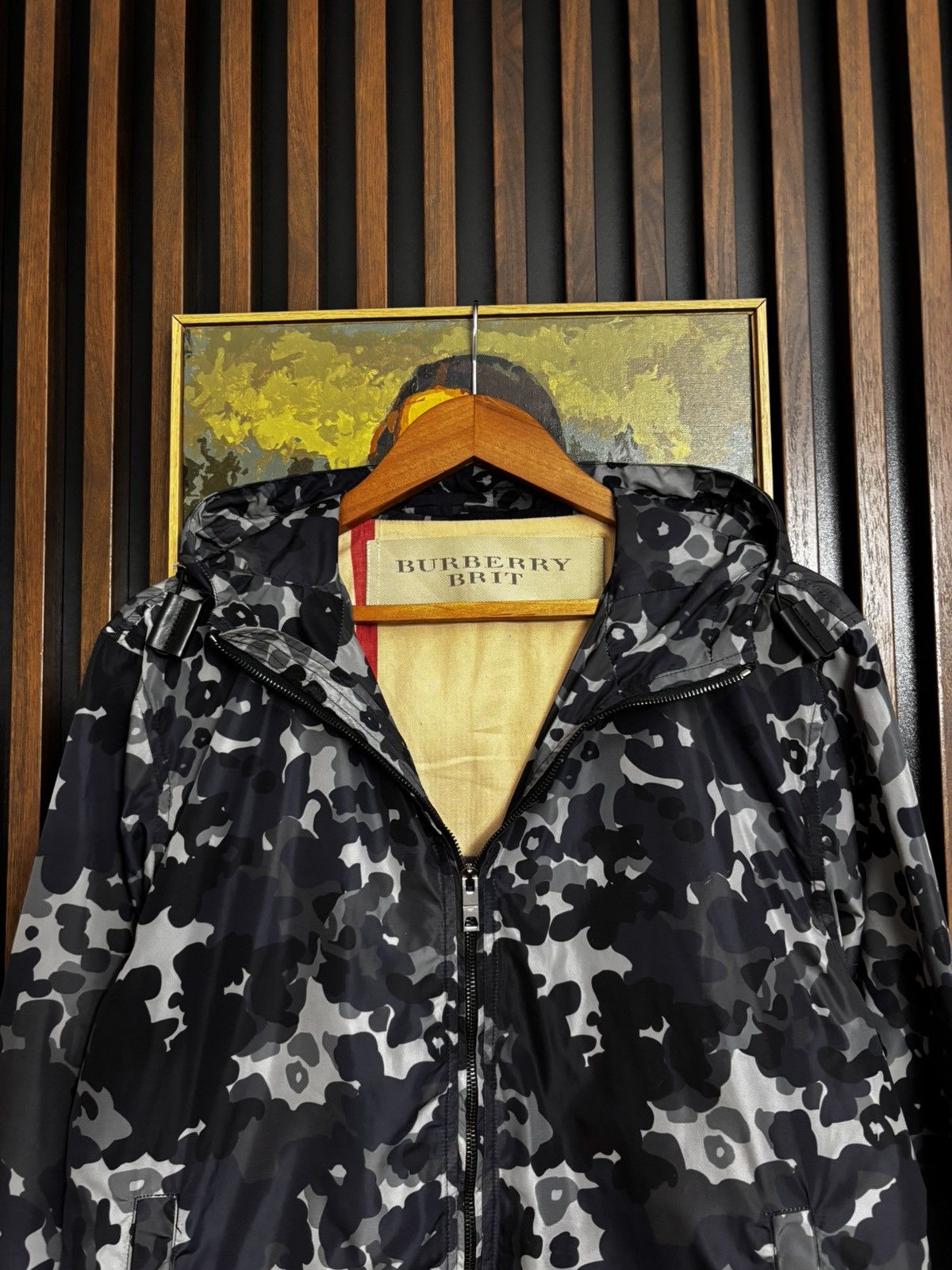 Burberry Burberry Brit Camouflage Jacket Size Medium Size US M / EU 48-50 / 2 - 2 Thumbnail