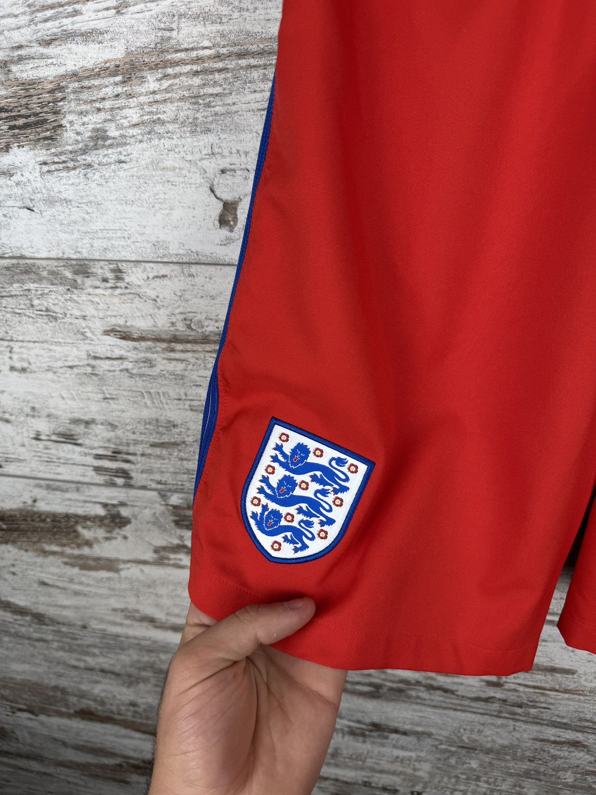 Nike × Vintage New Mens Vintage Nike England national team soccer shorts Size US 32 / EU 48 - 3 Thumbnail