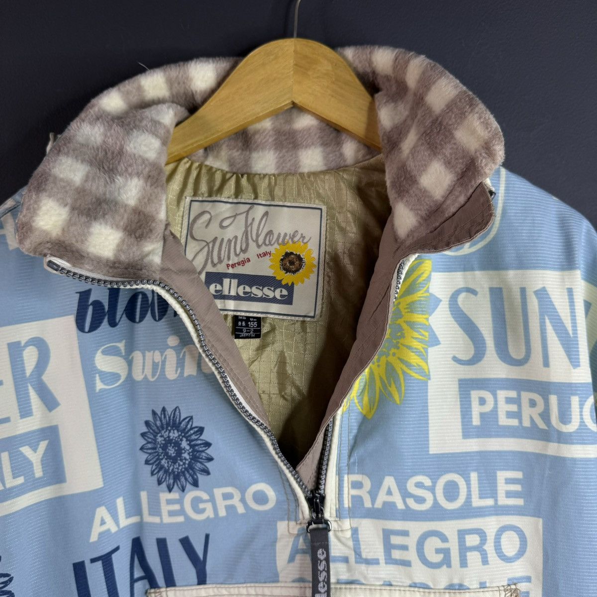 Ellesse Vintage Ellesse Sunflower Ski Jacket Size US M / EU 48-50 / 2 - 3 Thumbnail