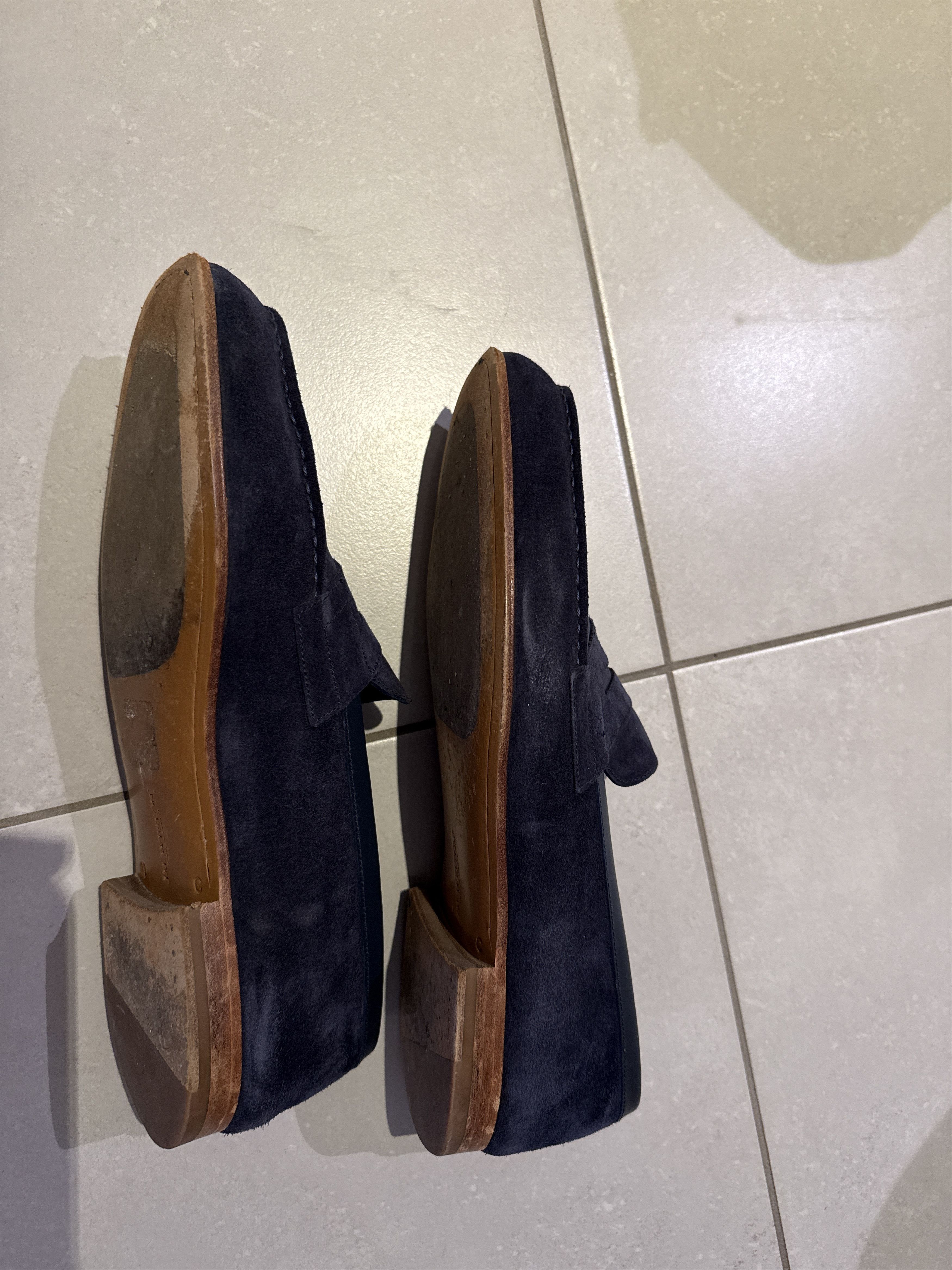 J.M. Weston J.M. Weston Moc Bue suede size 10C Size US 11 / EU 44 - 3 Thumbnail