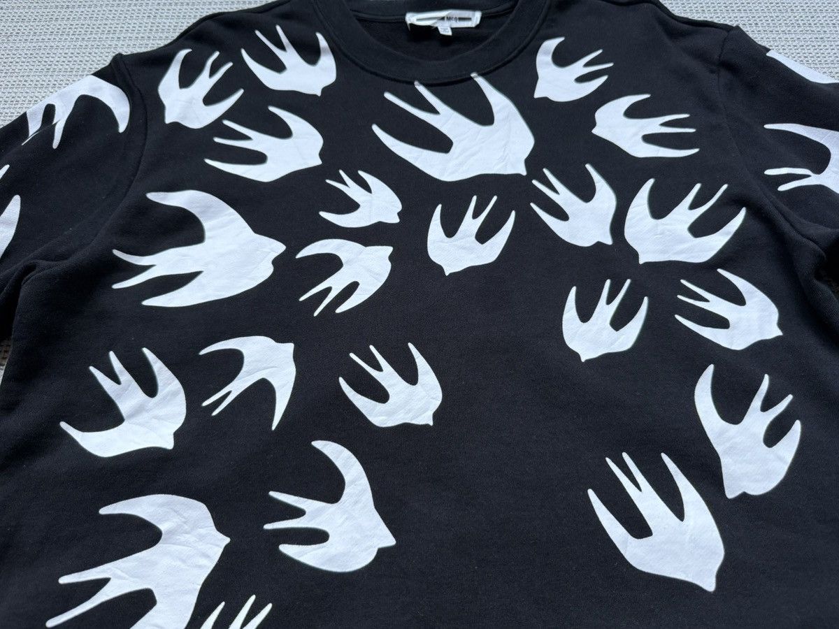 Alexander McQueen Alexander McQueen swallow bird printed sweatshirt Size US L / EU 52-54 / 3 - 7 Thumbnail