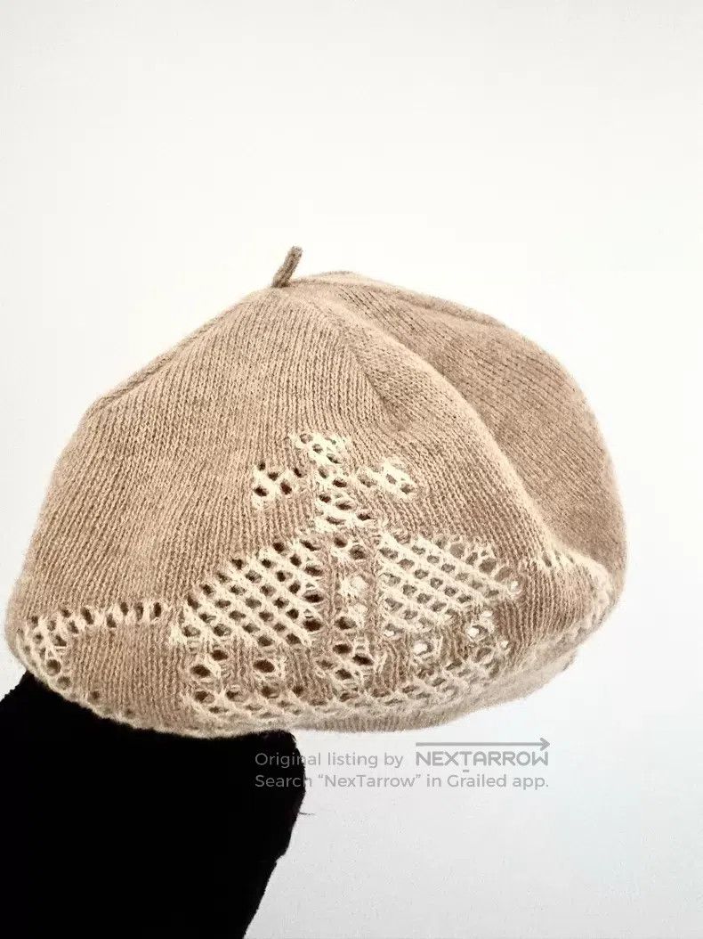 Vivienne Westwood Vivienne Westwood Vintage Beige Saturn Beret Size ONE SIZE - 6 Thumbnail