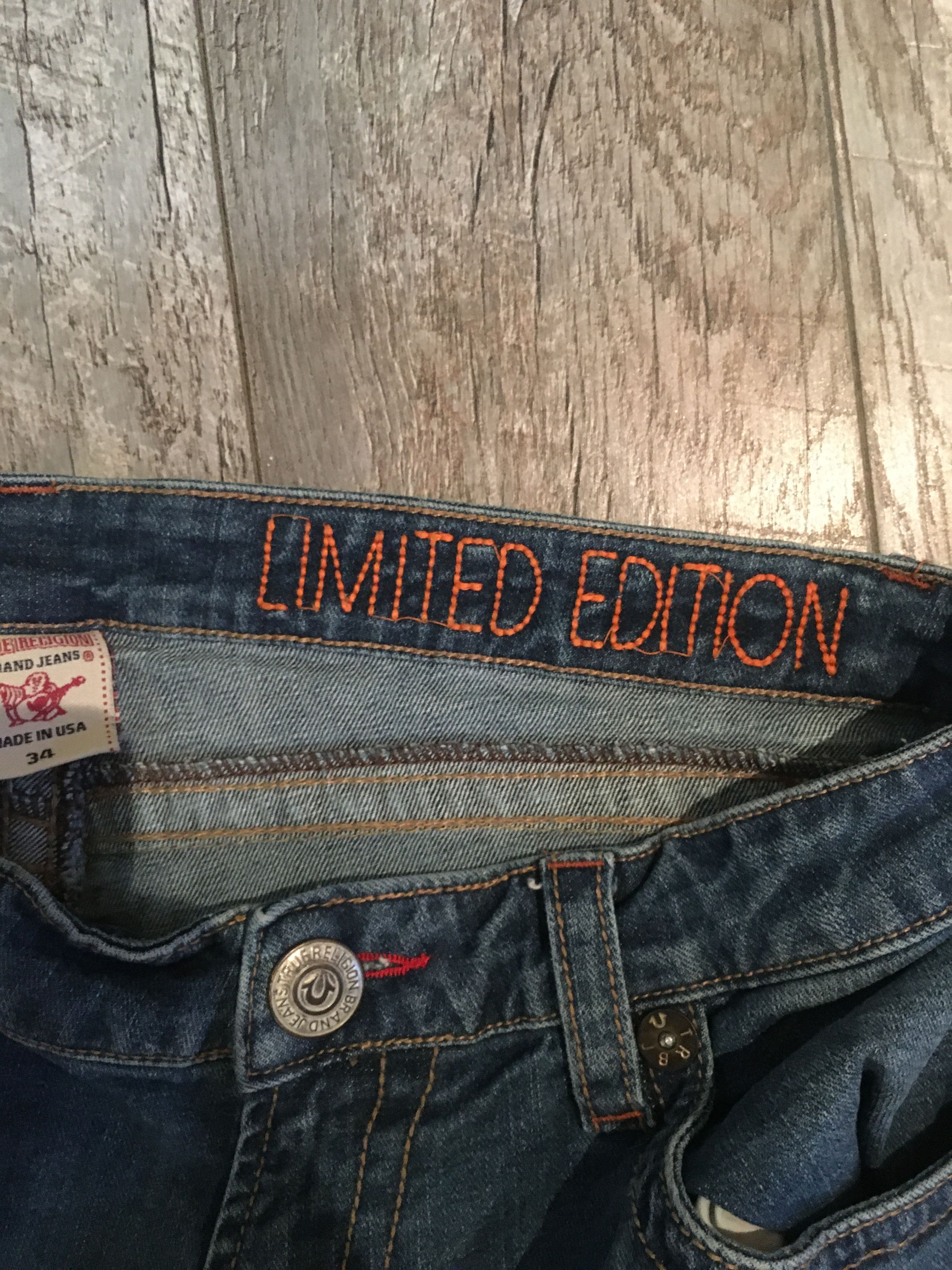 True Religion True Religion Billy Super T - Limited Edition Dragon Pocket Size US 34 / EU 50 - 3 Thumbnail