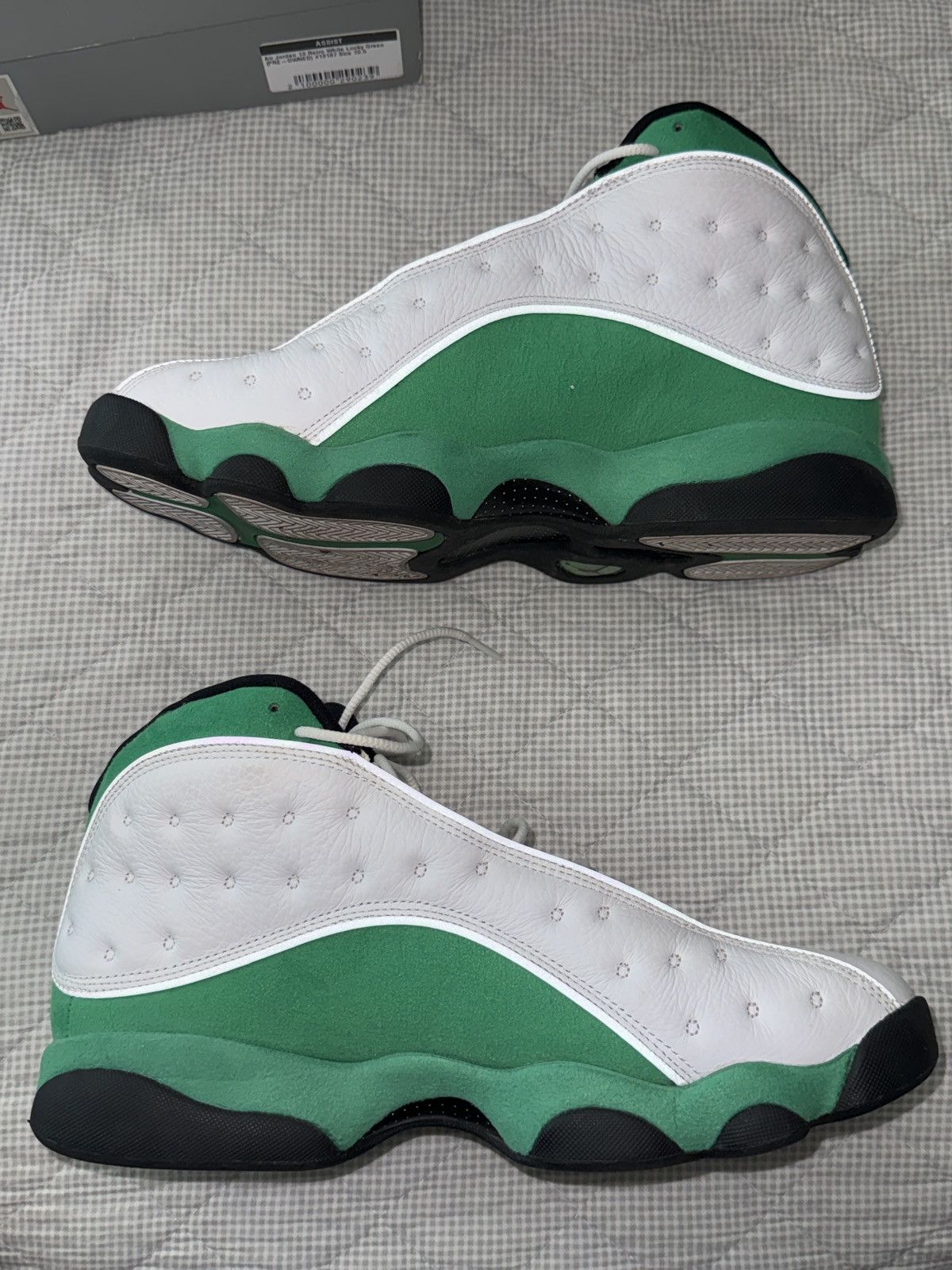 Jordan Brand Air Jordan 13 Retro ‘ White Lucky Green ‘ Size US 10.5 / EU 43-44 - 1 Thumbnail