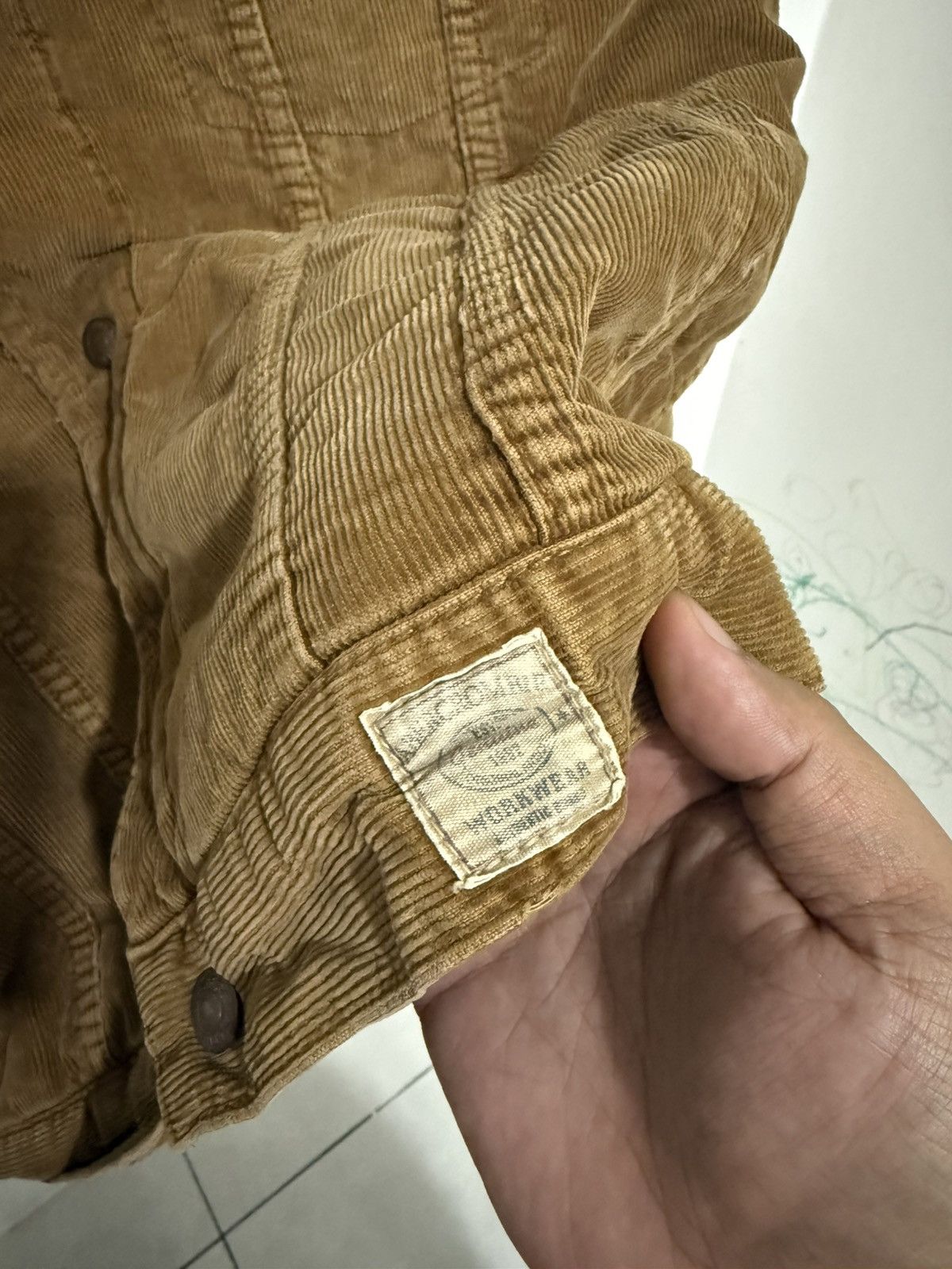 Abercrombie & Fitch Vintage Abercrombie & Fitch Workwear Corduroy Brown Jacket Size US XL / EU 56 / 4 - 9 Thumbnail