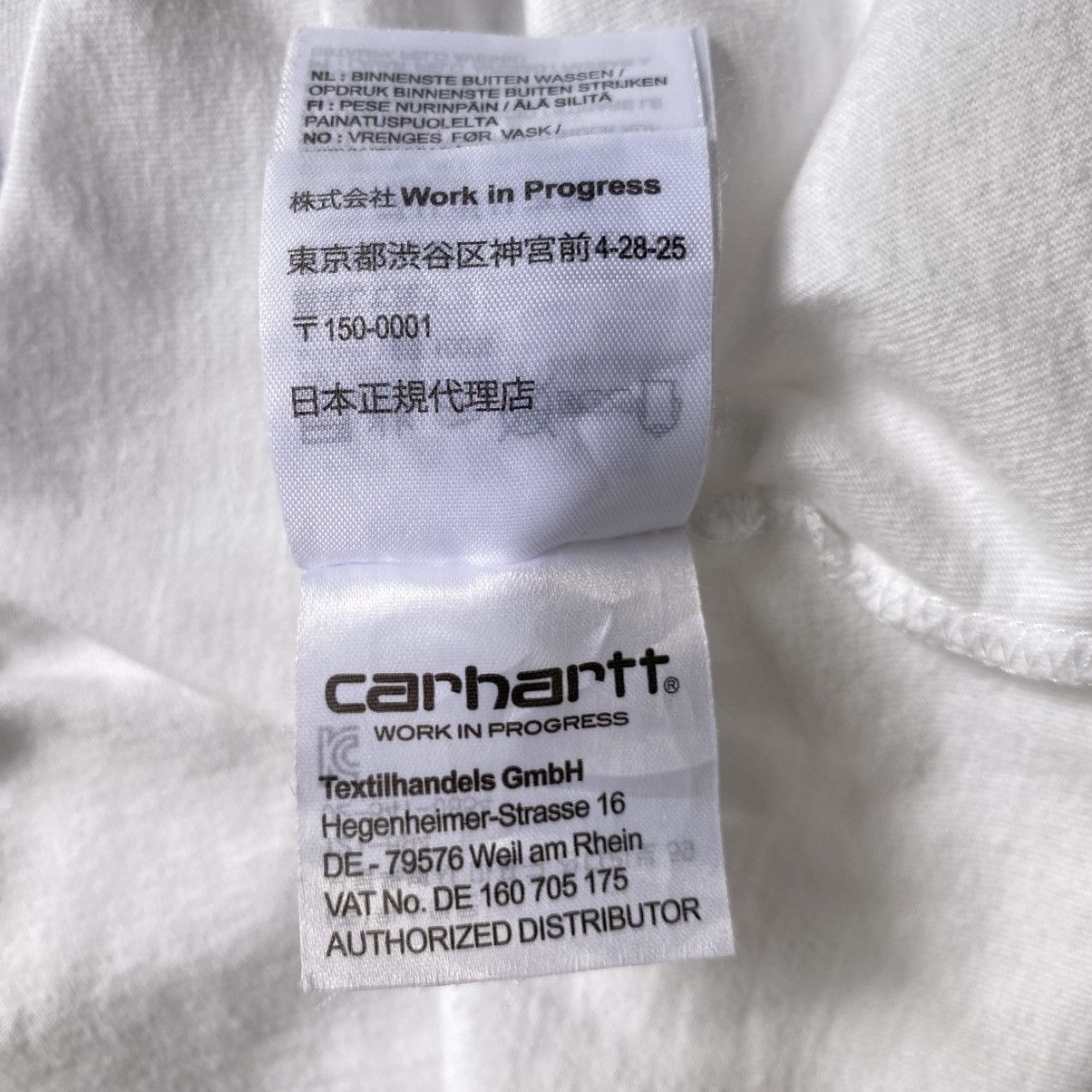 Carhartt Carhartt Wip White Short Sleeve Crewneck T-Shirt Size US XS / EU 42 / 0 - 20 Thumbnail