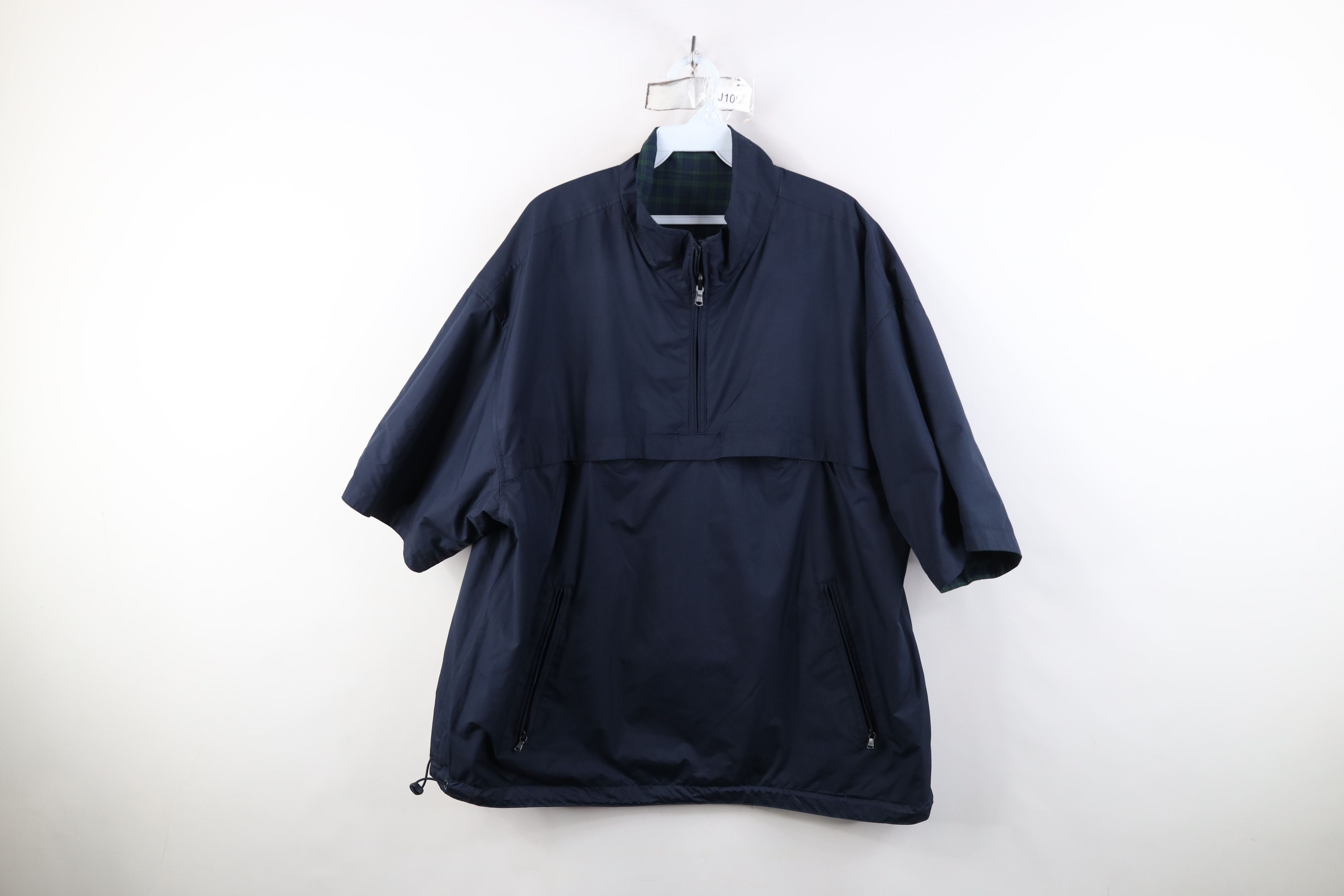 Tommy Hilfiger Vintage 90s Tommy Hilfiger Reversible Short Sleeve Jacket Size US XL / EU 56 / 4 - 12 Thumbnail