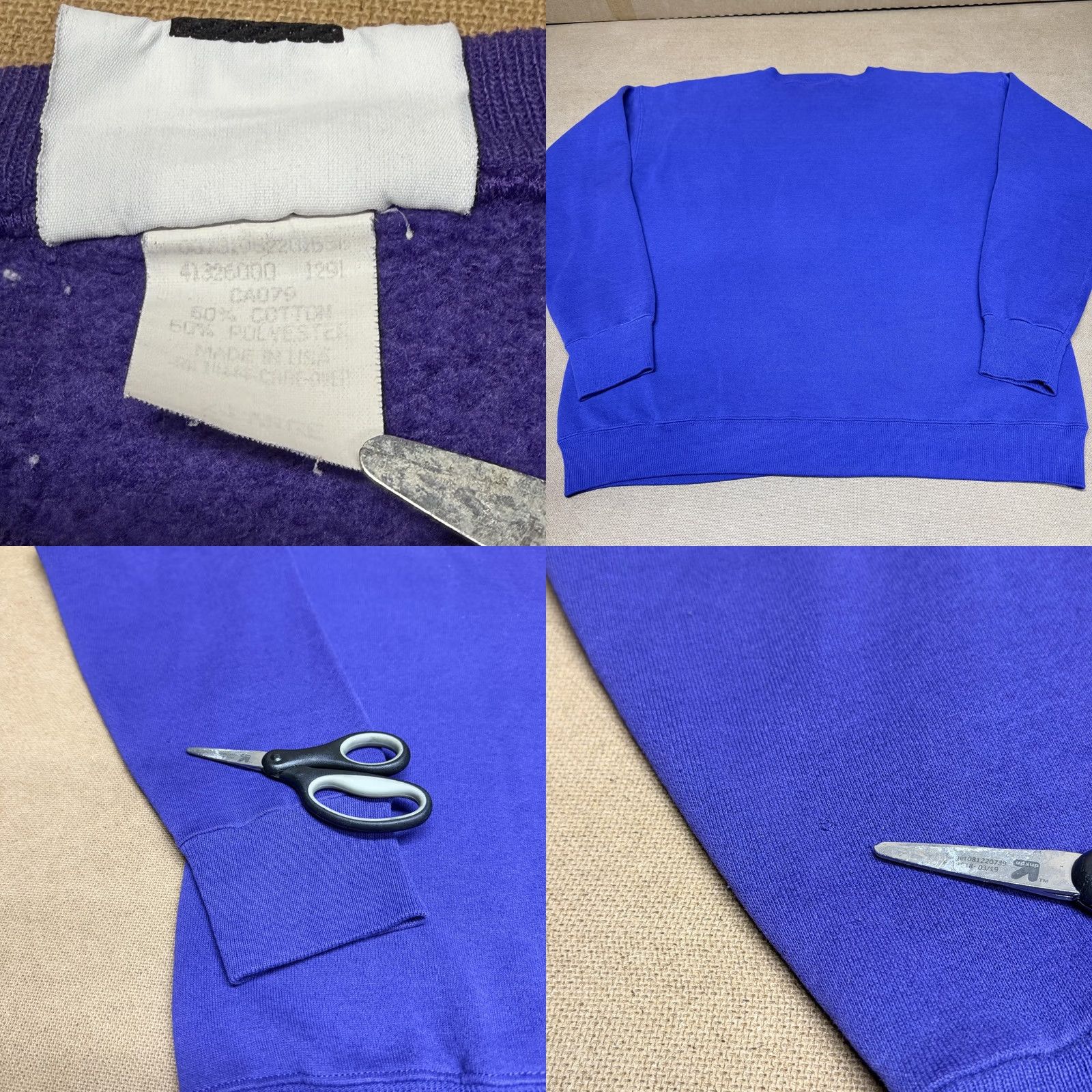 Lee VINTAGE Lee Sweatshirt Mens XL Purple Cape Cod Embroidered Fleece USA 90s Size US XL / EU 56 / 4 - 8 Thumbnail