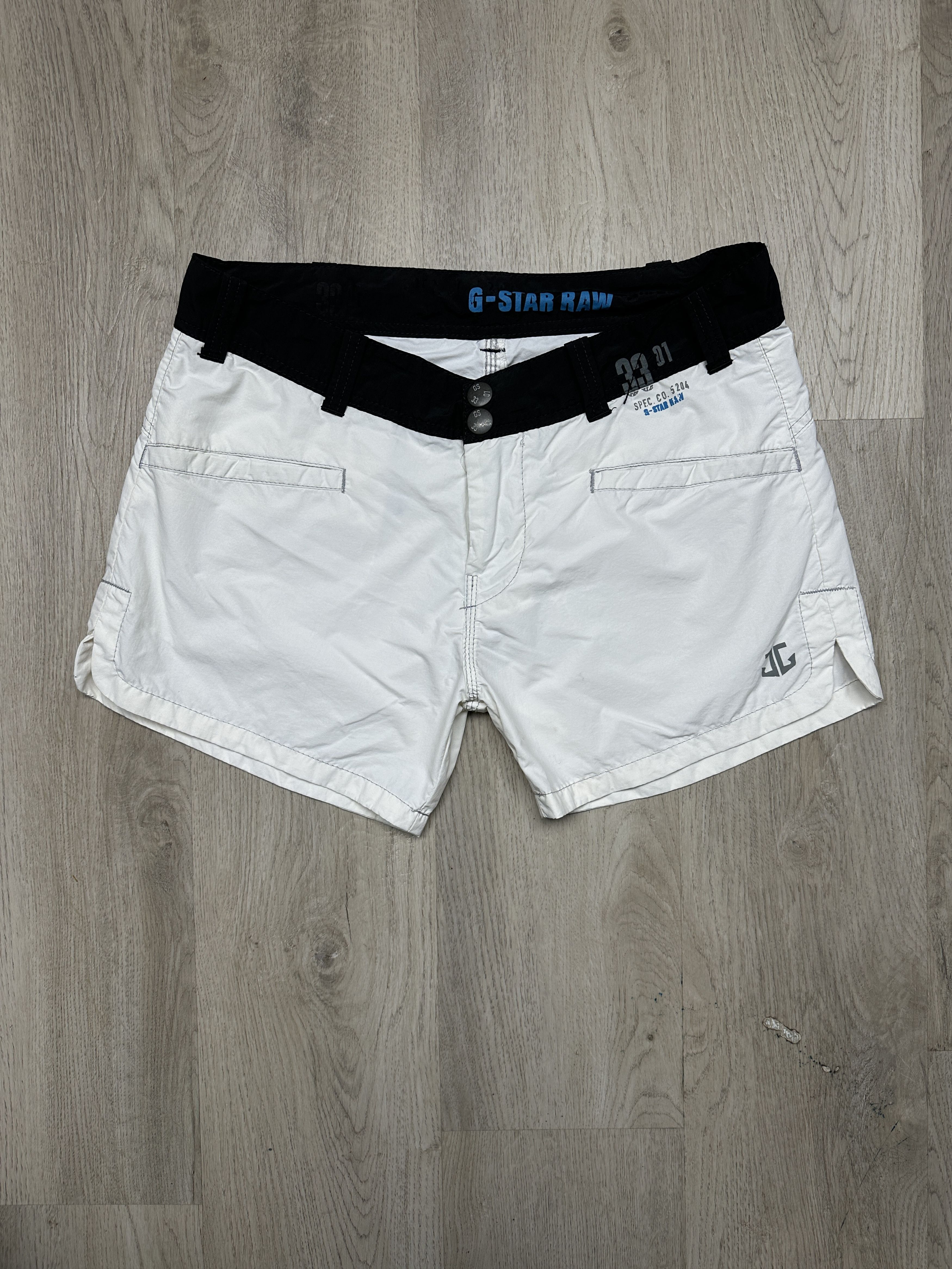G-Star G Star Raw Vintage Womens Nylon Shorts Size 34" / US 12 / IT 48 - 3 Thumbnail