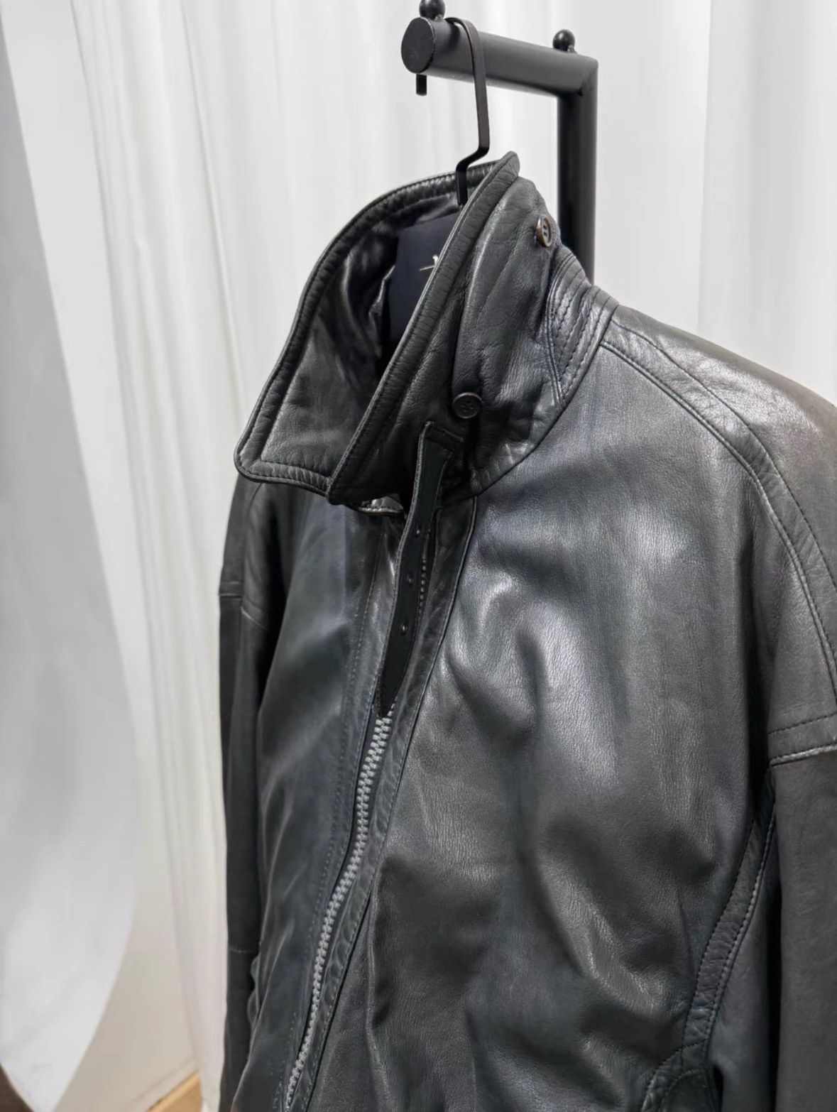 Issey Miyake Issey miyake leather jacket Size US M / EU 48-50 / 2 - 5 Thumbnail