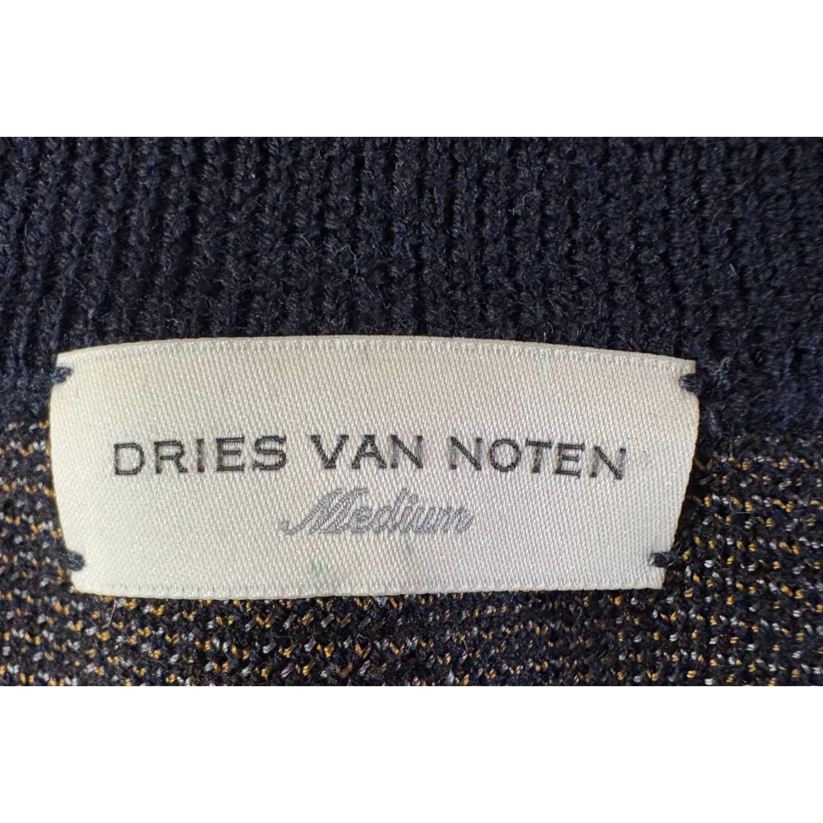 Dries Van Noten Dries Van Noten Merino Wool blend Knit plaid Sweater Size M Size US M / EU 48-50 / 2 - 2 Thumbnail