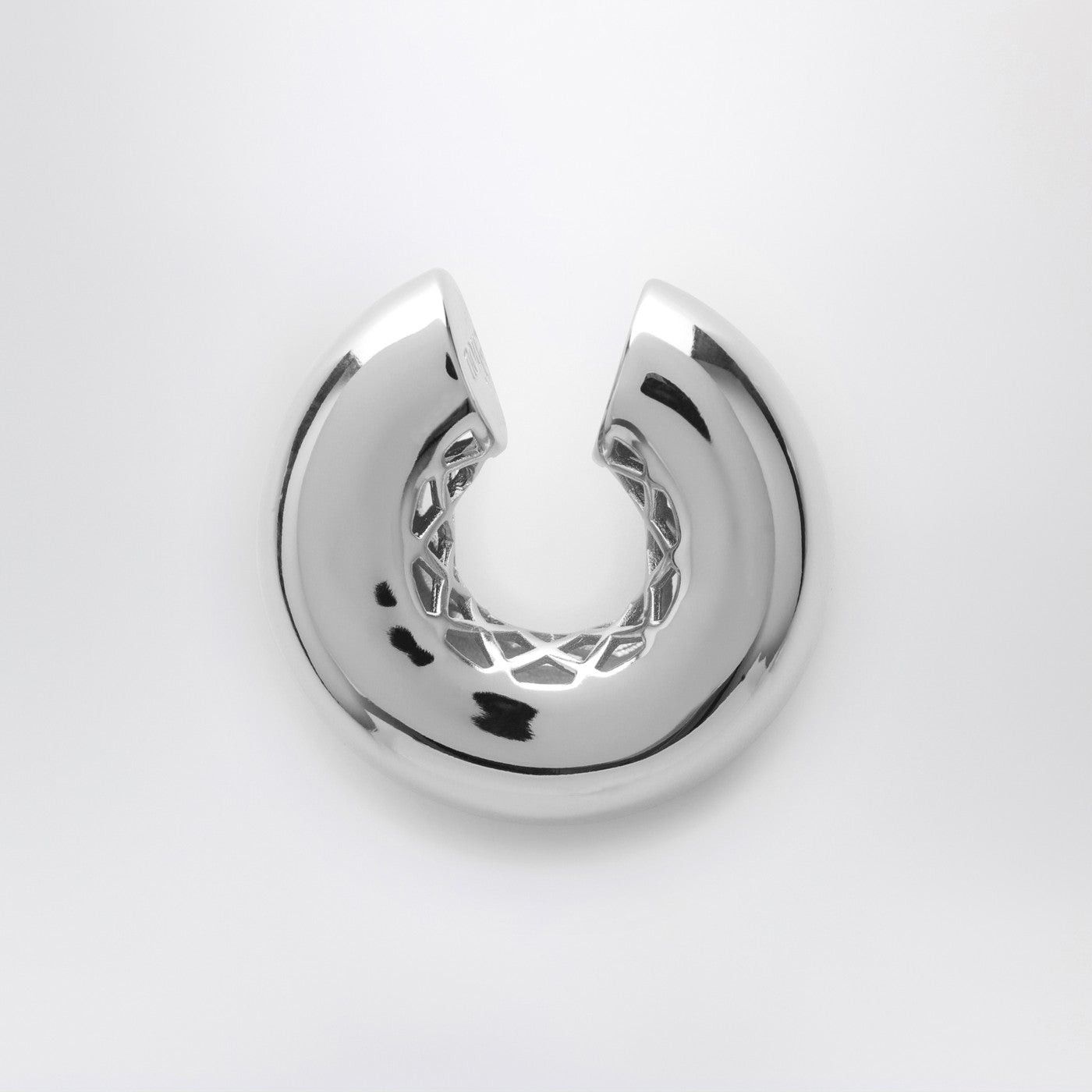 eliou Eliou Varsity Silver Ear Cuff Size ONE SIZE - 1 Thumbnail