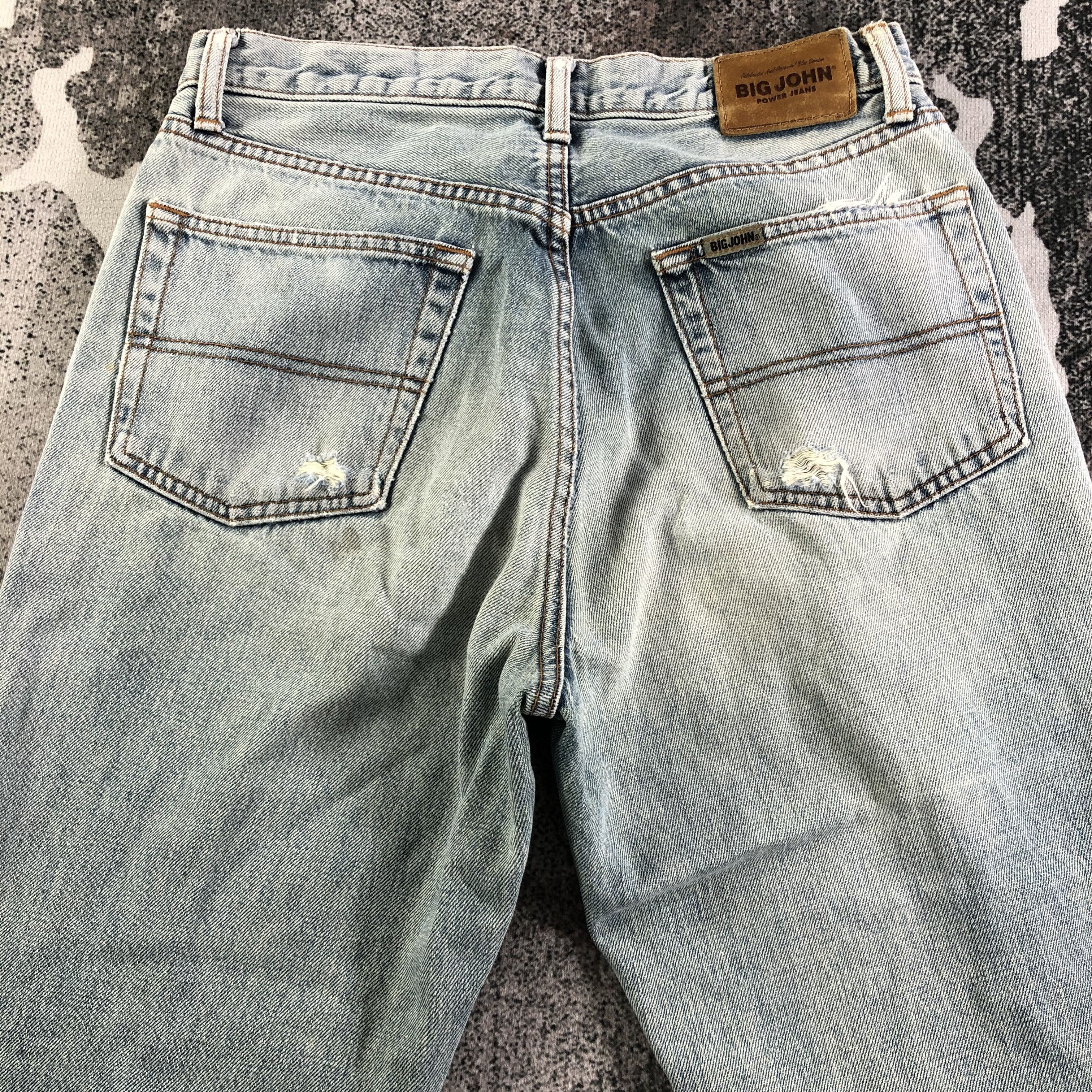 Big John Vintage Big John Jeans Medium Wash Denim KJ2706 Size US 30 / EU 46 - 4 Thumbnail
