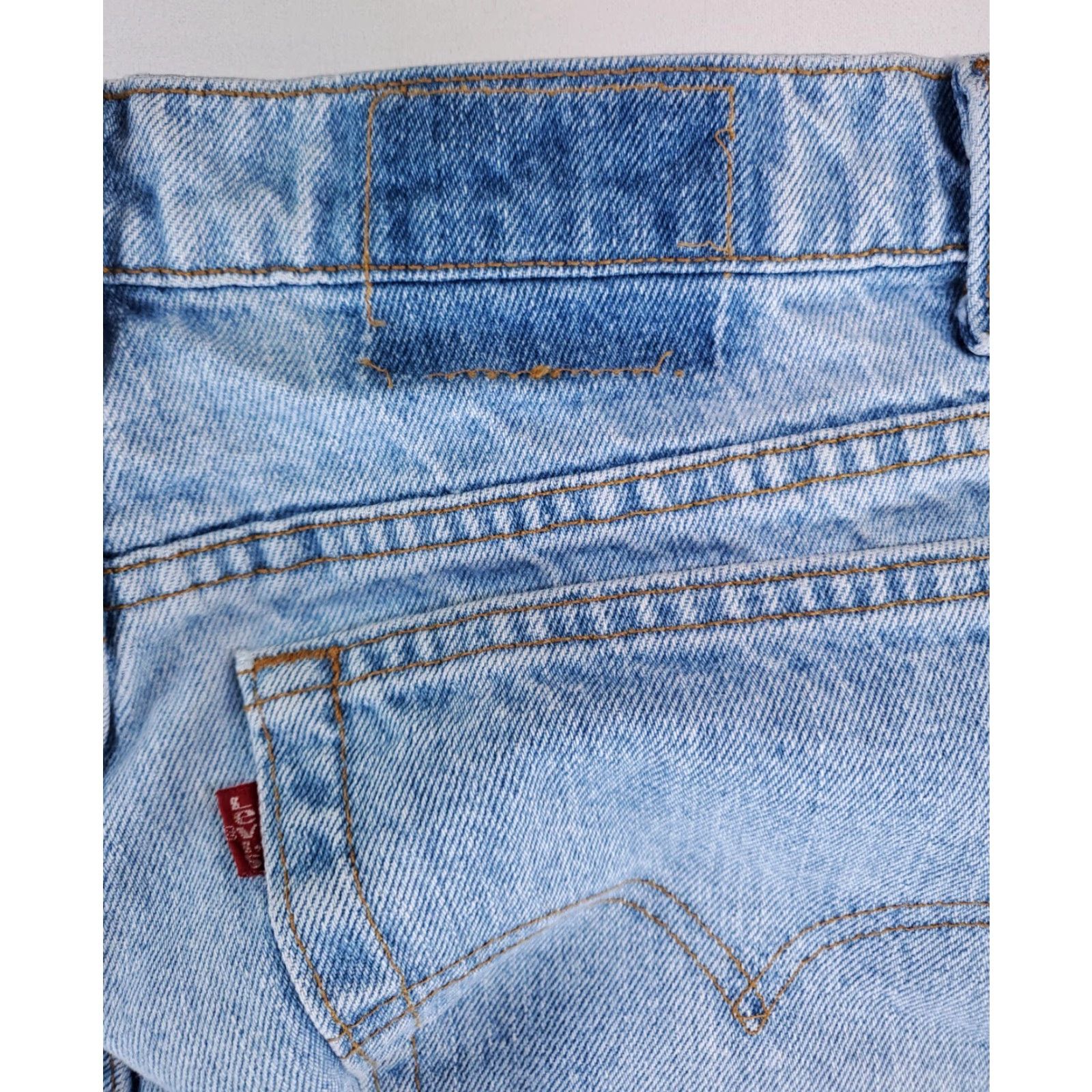 Levi's VINTAGE Levi's 560 Jeans Baggy Skater Wide-Leg Mens 36 x 34 Inseam 34 Blue 90s VTG - Levi's 560 Wide-Leg Jeans Mens Size US 36 / EU 52 - 5 Thumbnail