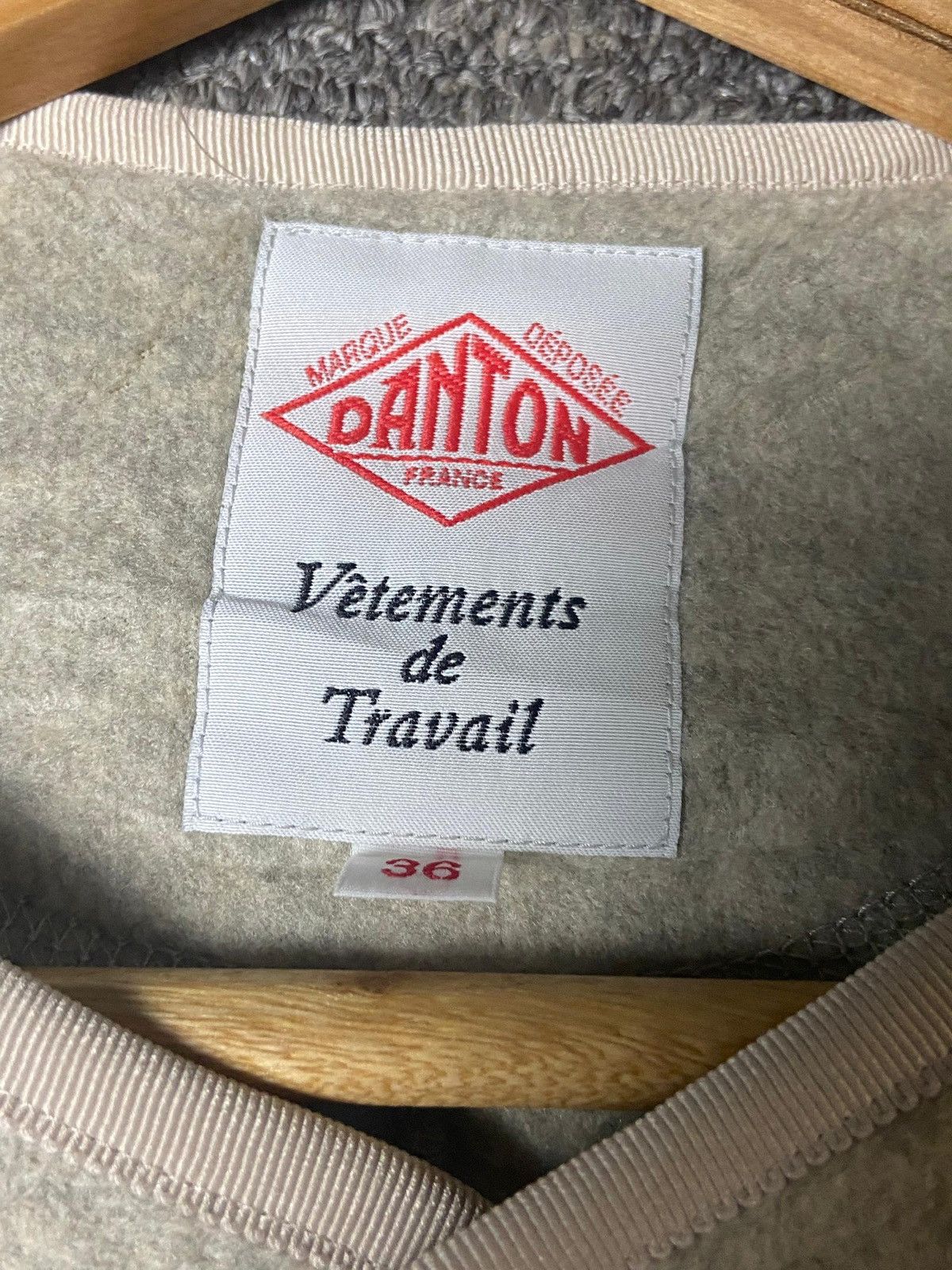 Danton Vintage Danton Fleece Buttoned Jacket (151) Size US XXS / EU 40 - 6 Thumbnail