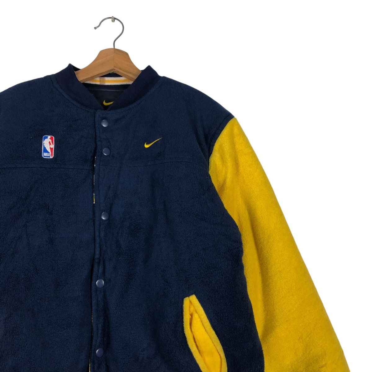 NBA 🔥VINTAGE REVERSIBLE BOMBER JACKET NIKE NBA TEAM BIG LOGO Size US XL / EU 56 / 4 - 9 Thumbnail