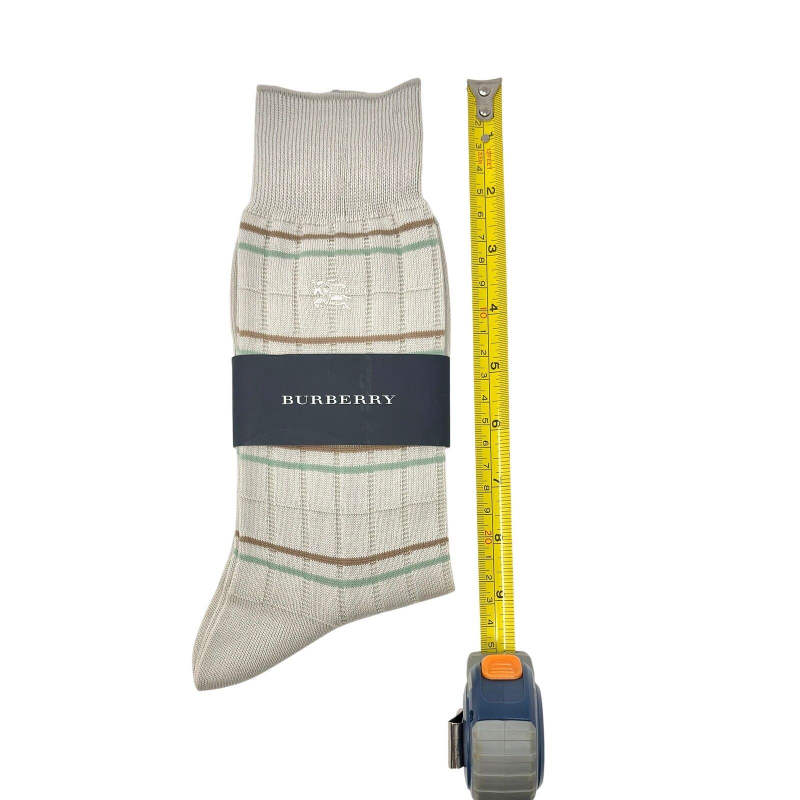 Burberry Burberry Striped Dress Socks Size ONE SIZE - 6 Thumbnail