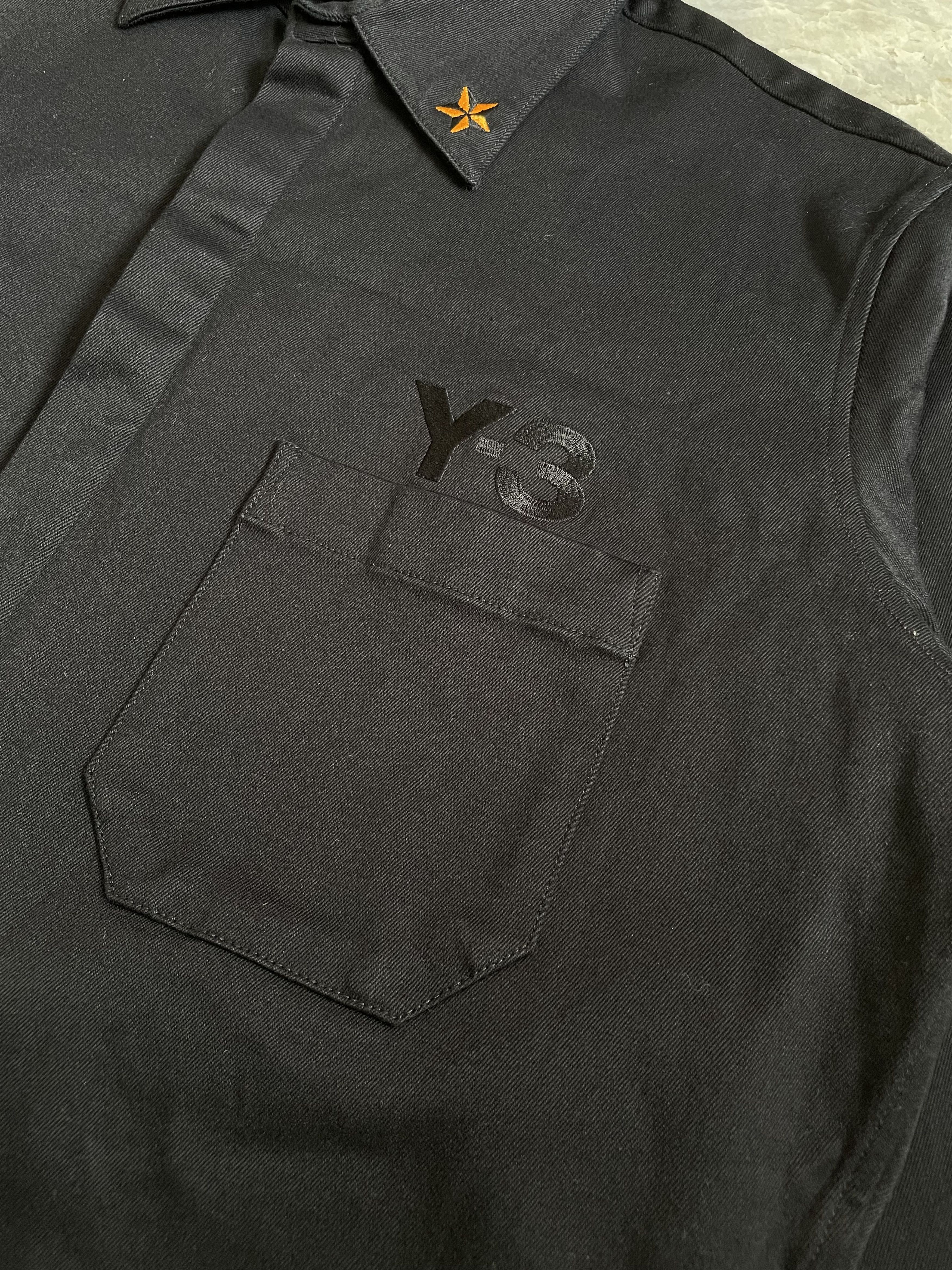 Y-3 Y-3 Polo Longsleeve - Star collar Size US S / EU 44-46 / 1 - 5 Thumbnail