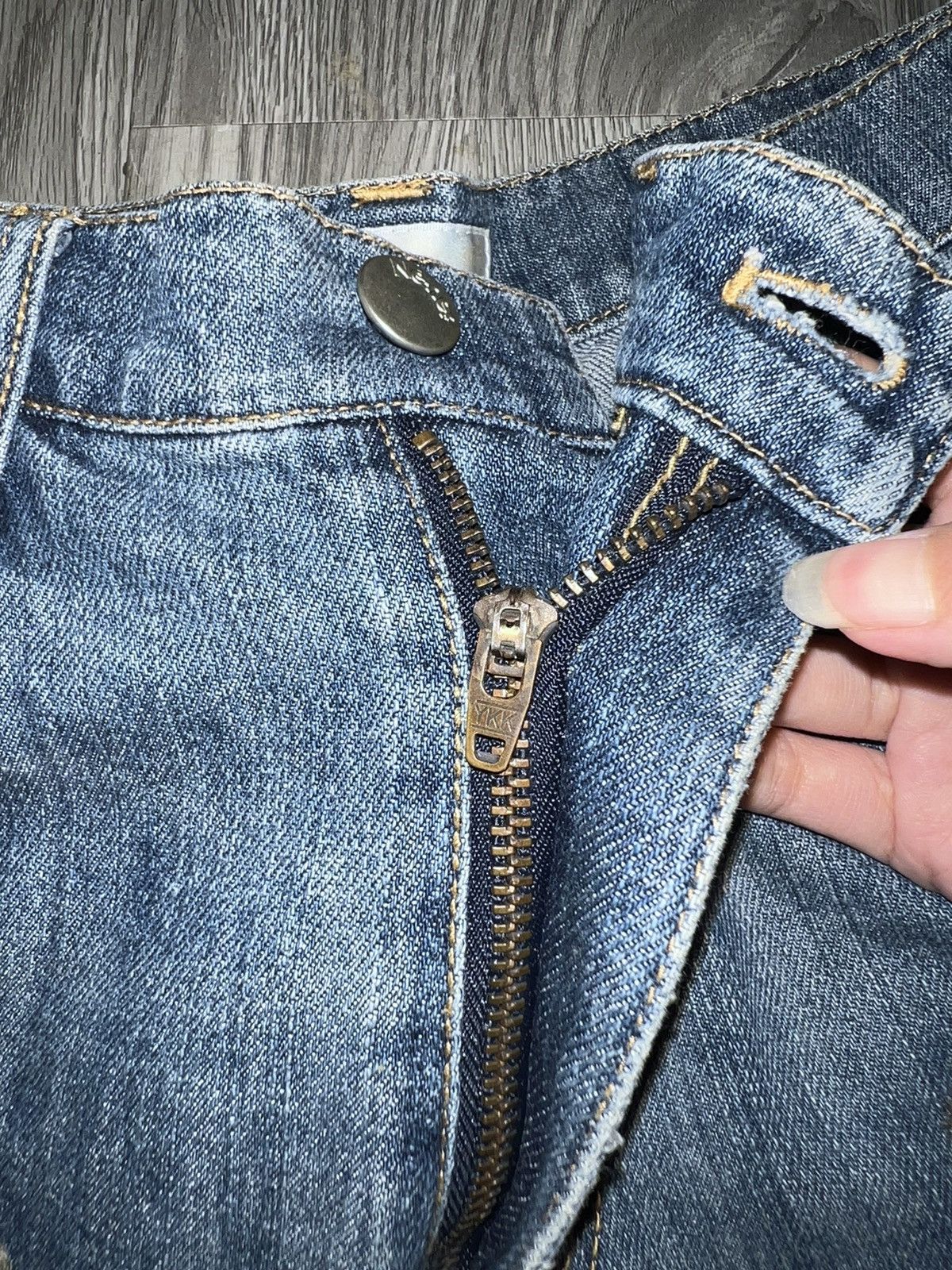 Issey Miyake Ne-net by Issey Miyake fur denim shorts 🐱🦉 Size 26" / US 2 / IT 38 - 5 Thumbnail