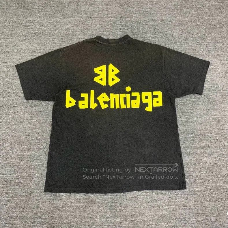 Other Balenciaga Black Washed Short Sleeve. Size US L / EU 52-54 / 3 - 2 Thumbnail